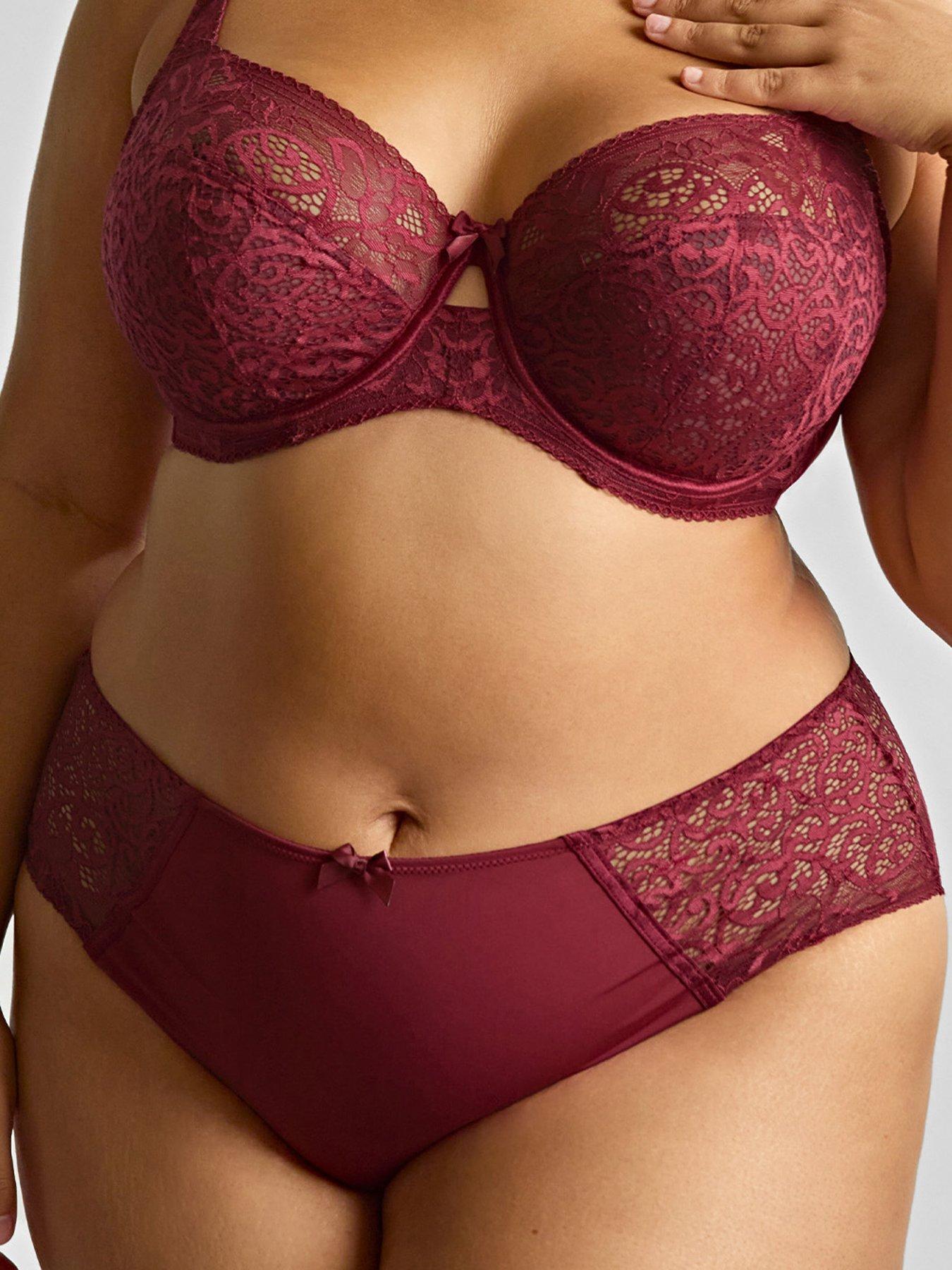 Sculptresse Estel Cherry Deep Brief - Cherry Red
