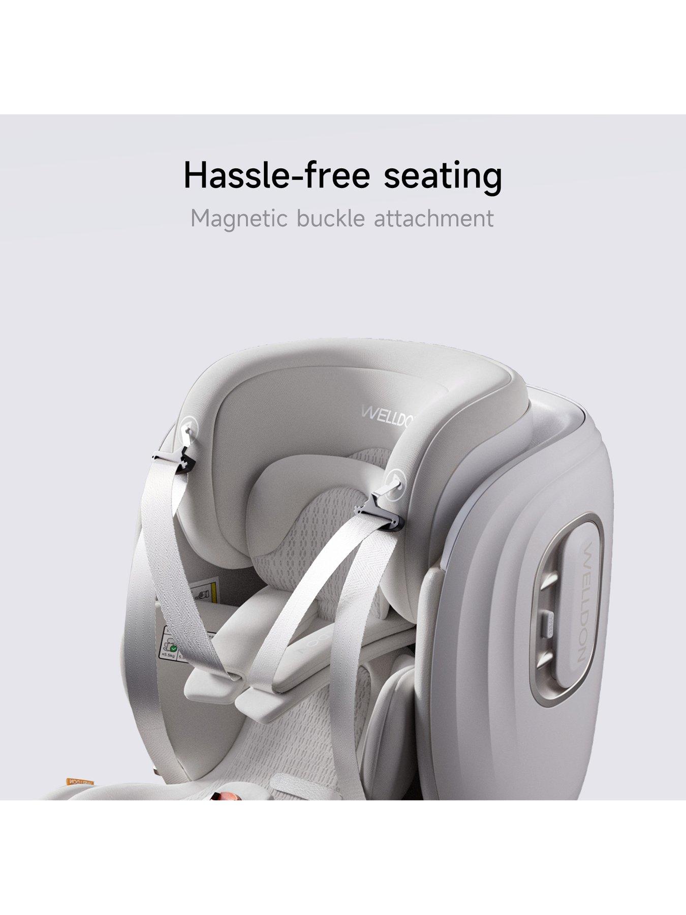 Image 4 of 7 of Welldon Smarturn Air Car Seat - Ivory