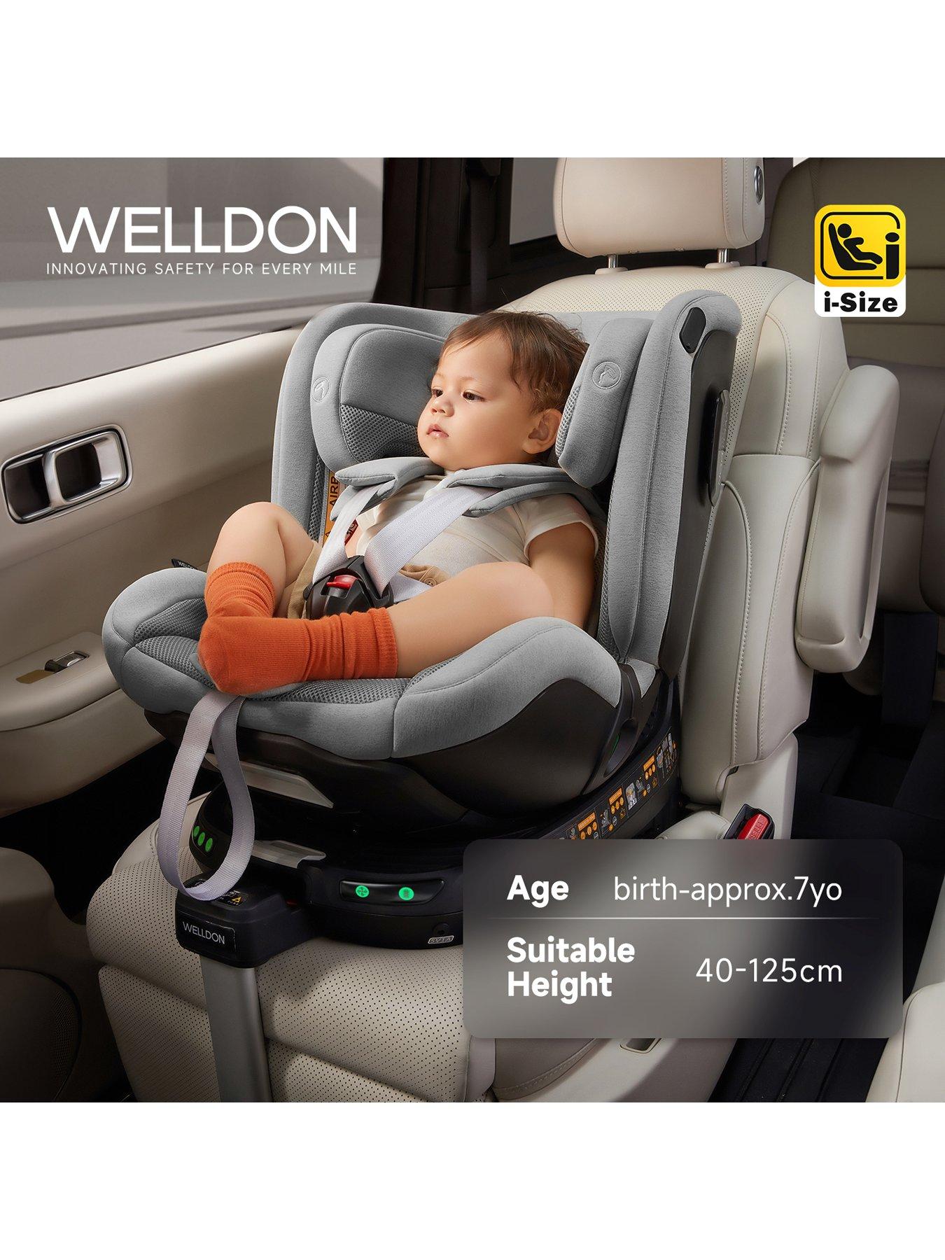 Image 2 of 8 of Welldon Rotate 2 Pro Plus Rotate Car Seat - Moonstone