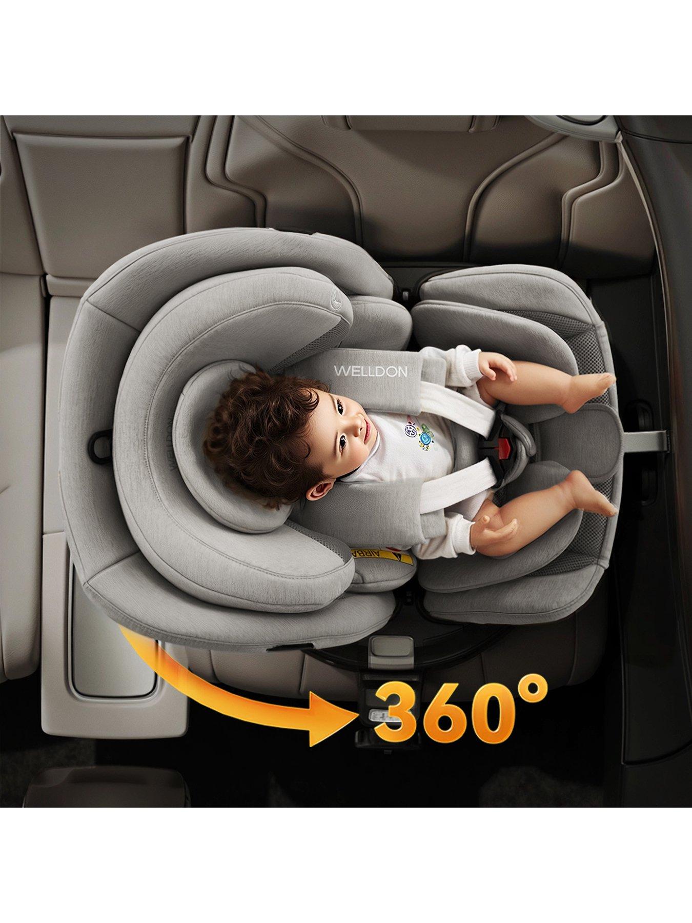 Image 6 of 8 of Welldon Rotate 2 Pro Plus Rotate Car Seat - Moonstone