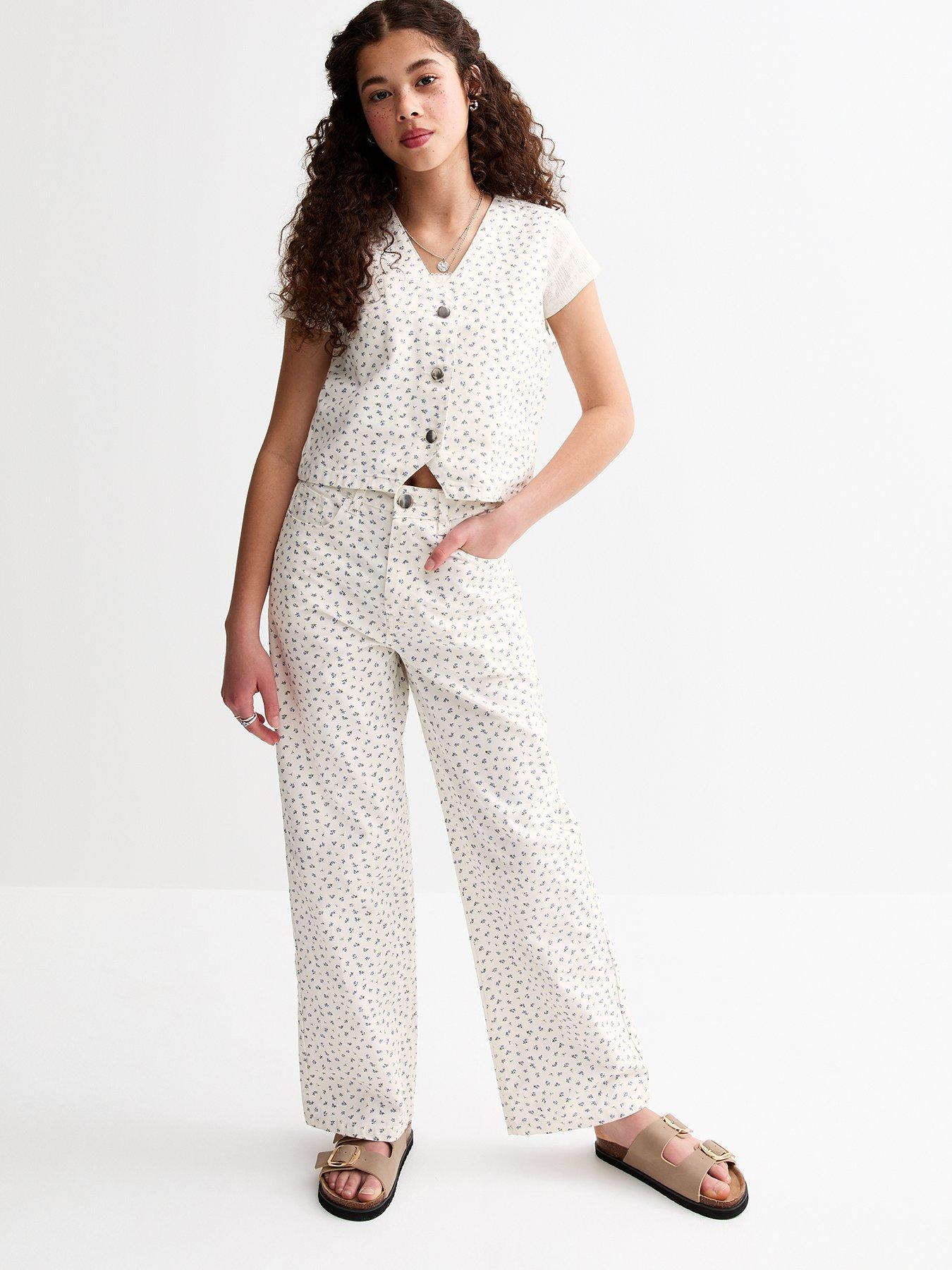 undefined Daisy Co Ord Waistcoat - Cream