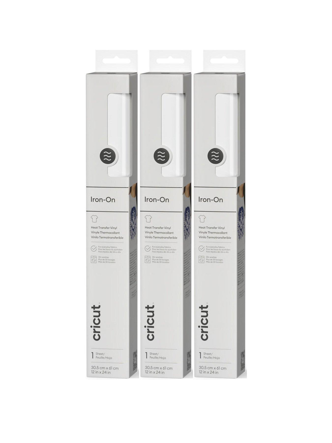 undefined Everyday Iron-On - White 3 Pack