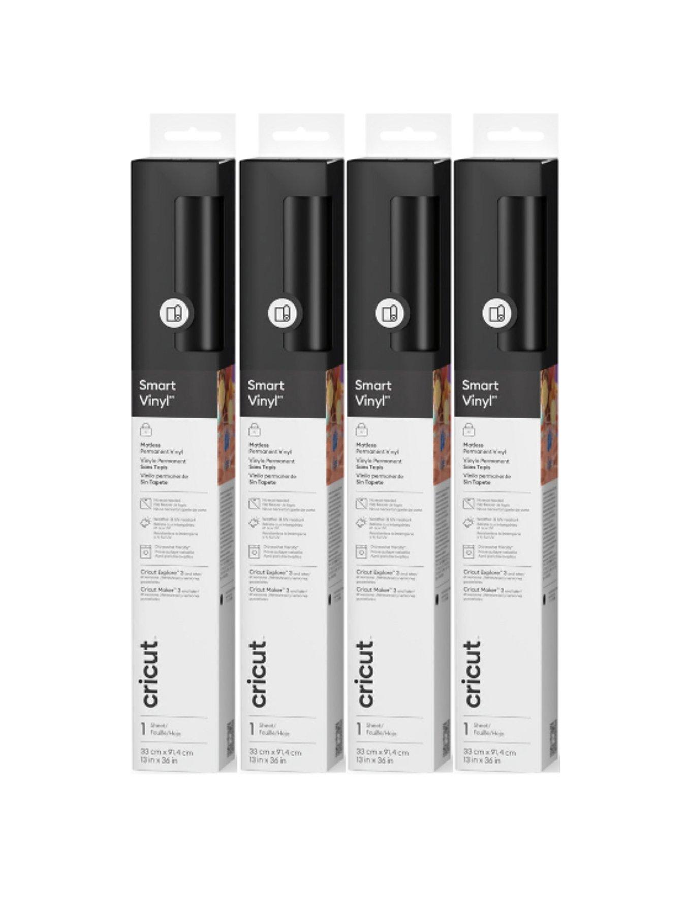 undefined Smart Vinyl Permanent (Black) 4 Pack