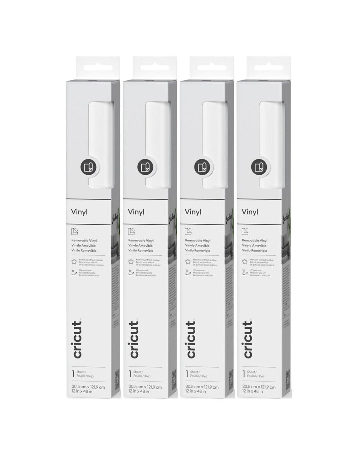 Cricut Removable White Vinyl 4 Pack