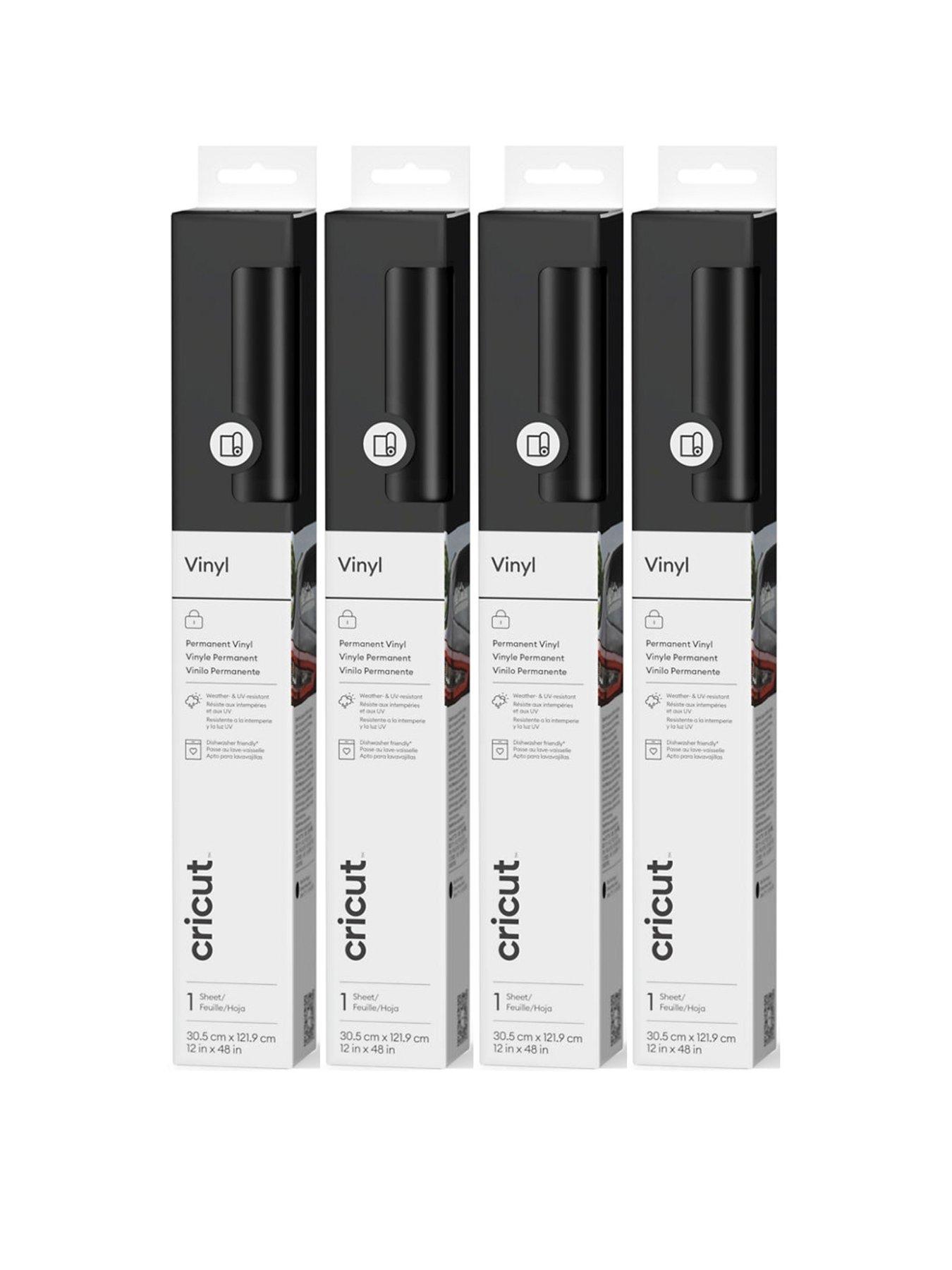 undefined Permanent Vinyl Black - 4 Pack