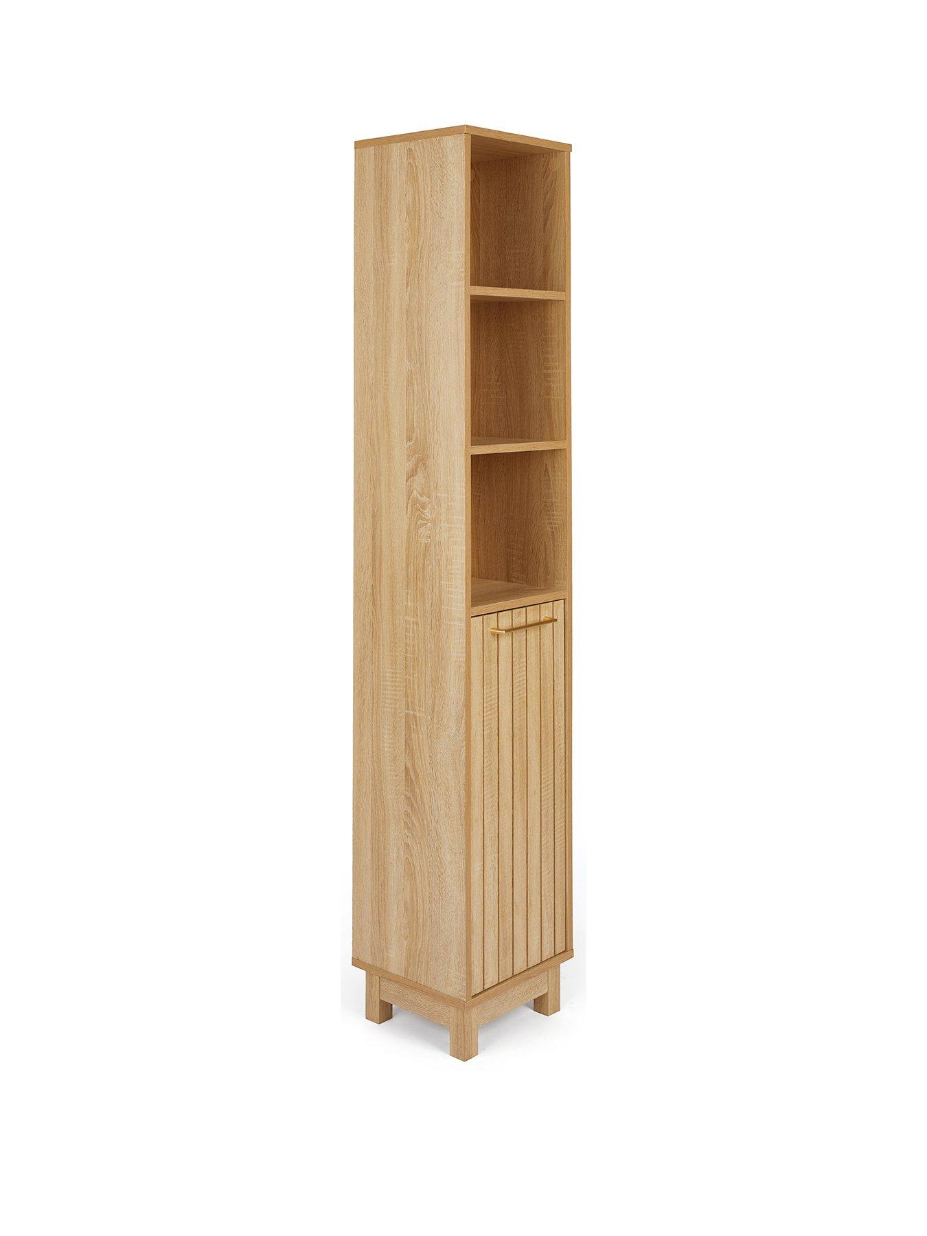 Image 3 of 7 of The Very Collection Lotus Pannelled Tall Cabinet - FSC&reg; Certified