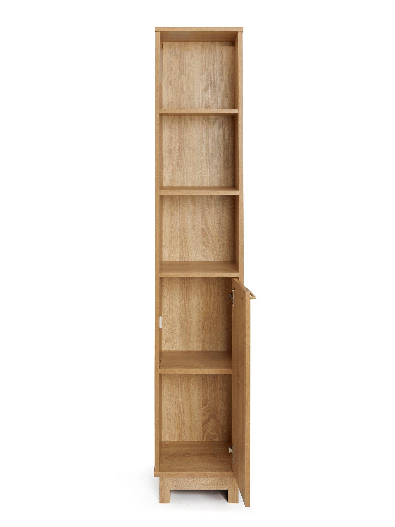 Image 4 of 7 of The Very Collection Lotus Pannelled Tall Cabinet - FSC&reg; Certified