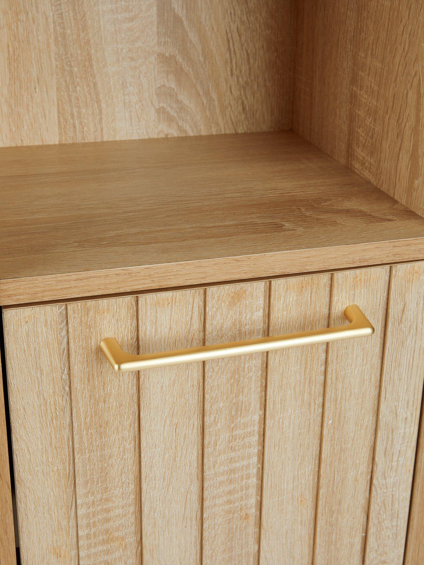 Image 5 of 7 of The Very Collection Lotus Pannelled Tall Cabinet - FSC&reg; Certified