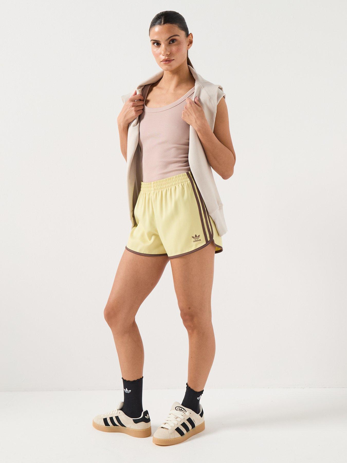 adidas Originals Women's Sprinter Shorts - Yellow | Very