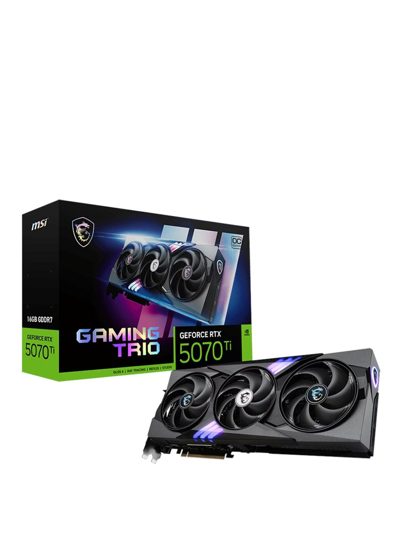 MSI Gaming Trio OC GeForce RTX 5070 Ti 16GB Graphics Card | Very