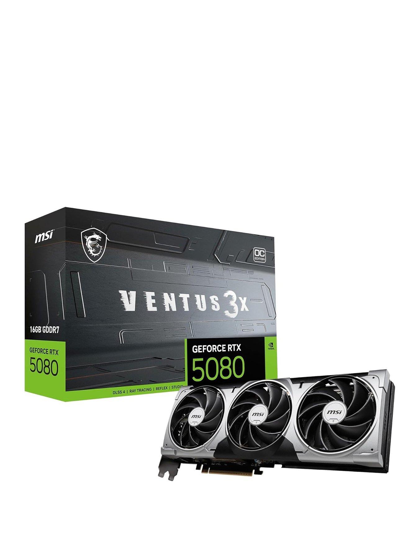 MSI Ventus 3X OC GeForce RTX 5080 16GB Graphics Card