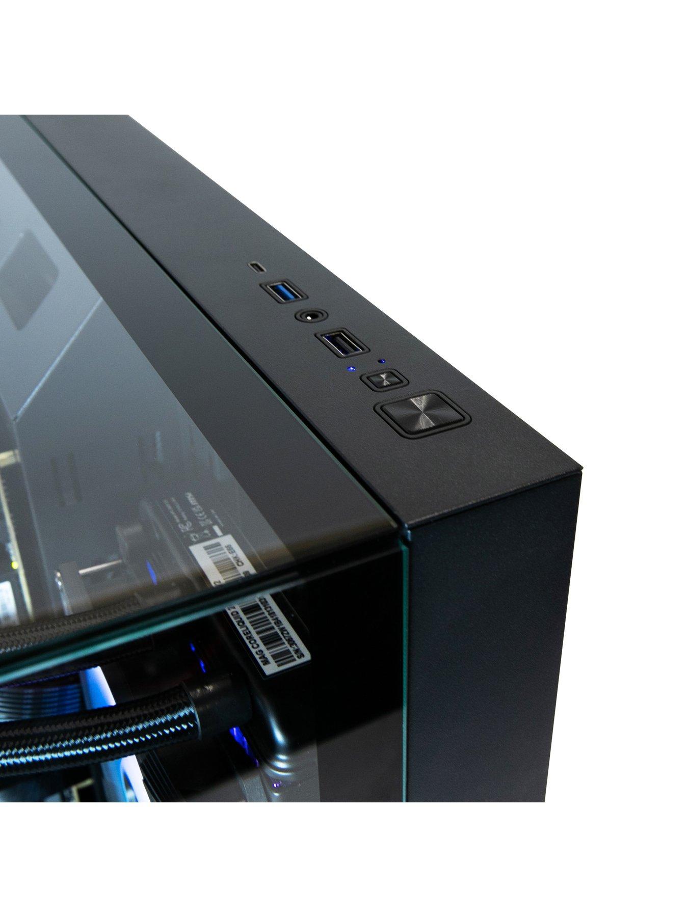 Image 4 of 7 of CyberPower PC Zephyr&nbsp;Gaming Desktop - Intel Core Ultra 7 265KF, RTX 5060 Ti, 32GB RAM, 1TB SSD - Black