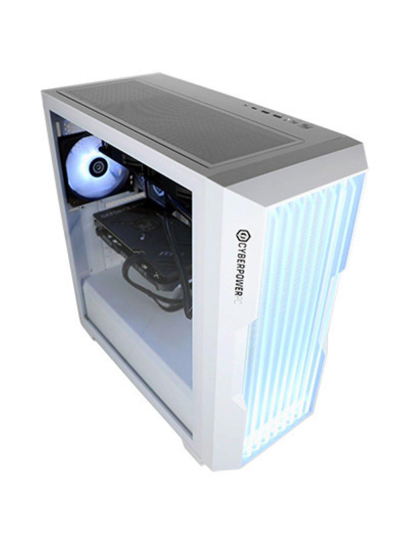 Image 4 of 7 of CyberPower PC Lumina Gaming Desktop - Intel Core Ultra 9 285K, GeForce RTX 5070 Ti, 32GB RAM, 1TB SSD - Black