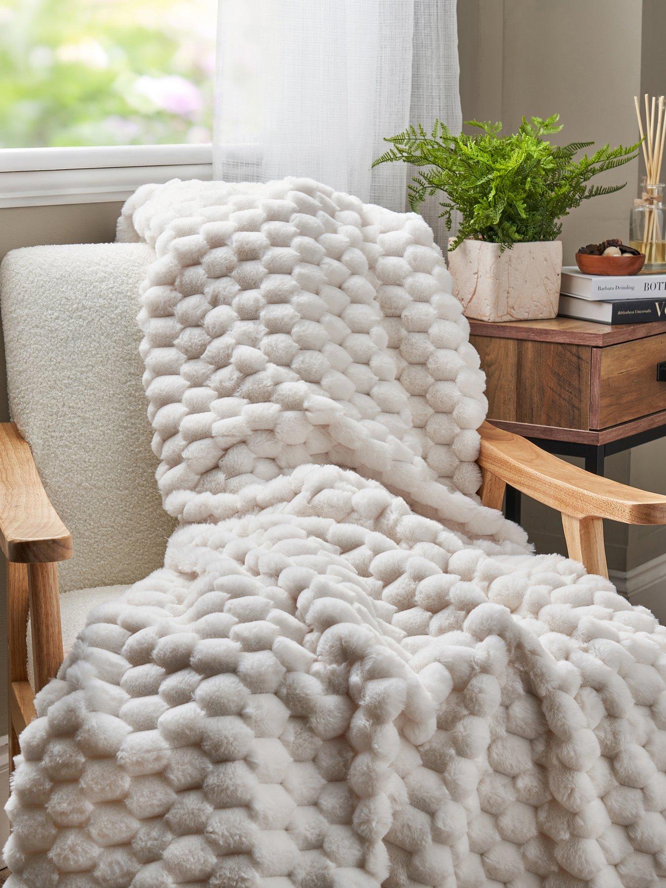 Very Home Tallada Faux Fur Throw