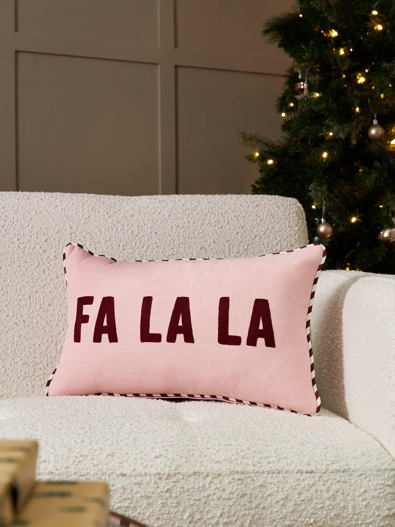 Very Home Fa La La Cushion