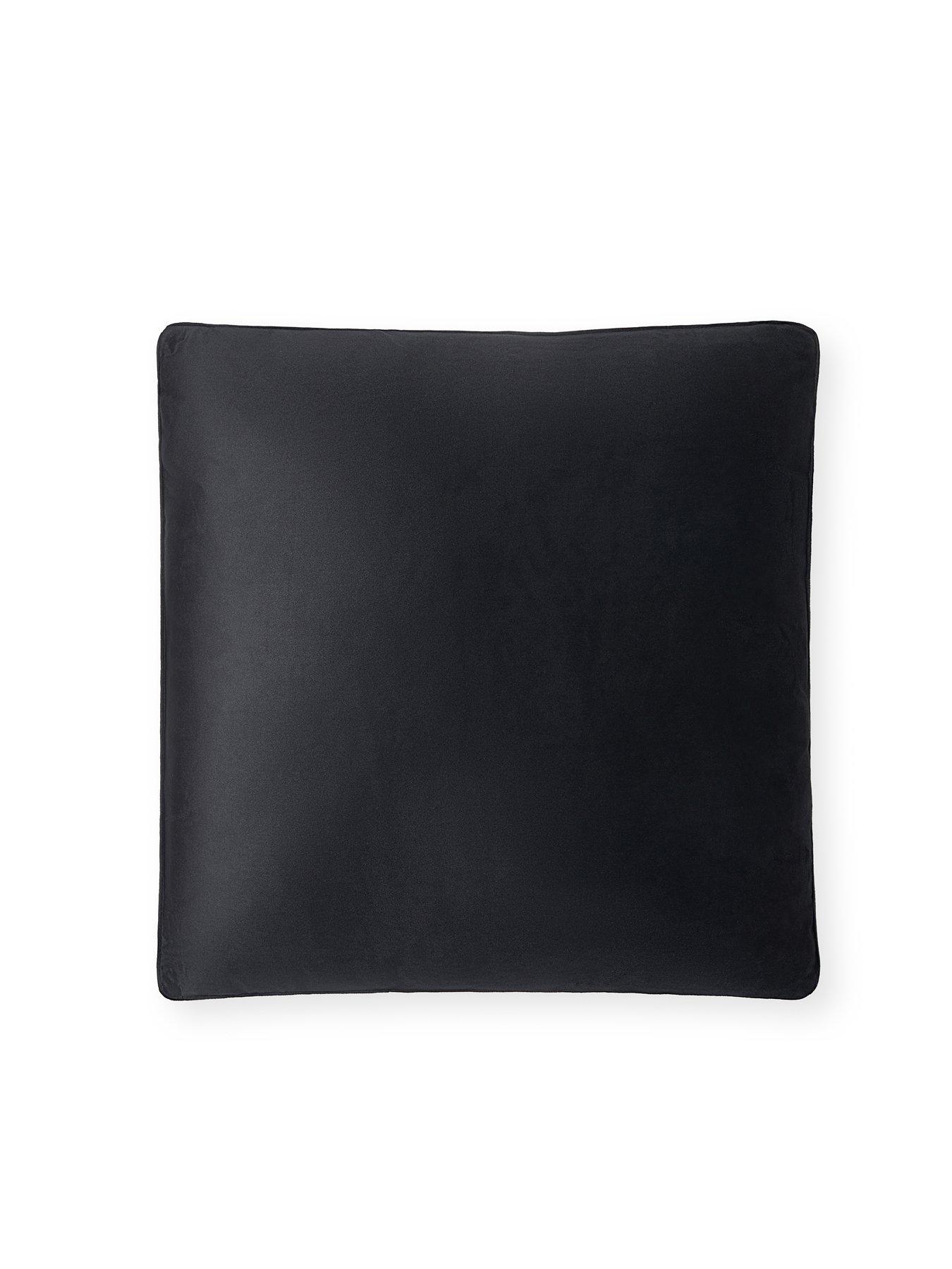 undefined Large Piped Velour Cushion