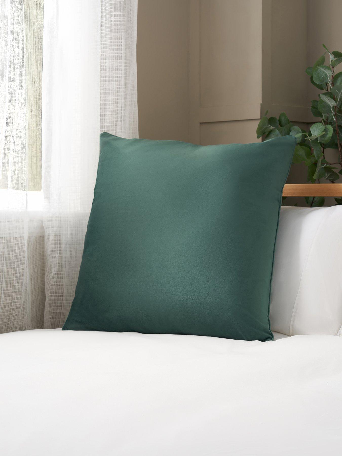 Very Home Large Piped Velour Cushion