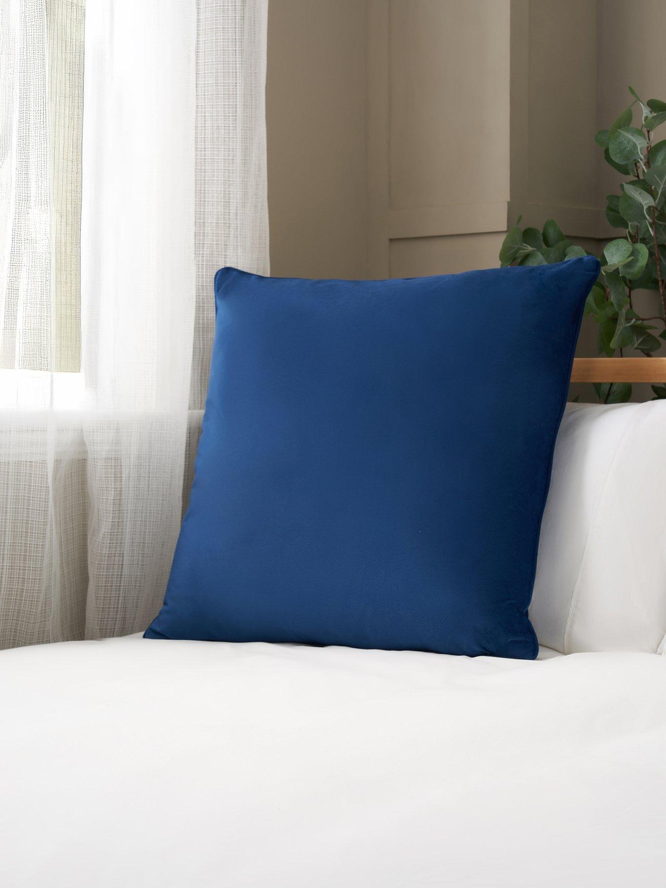 Very Home Large Piped Velour Cushion