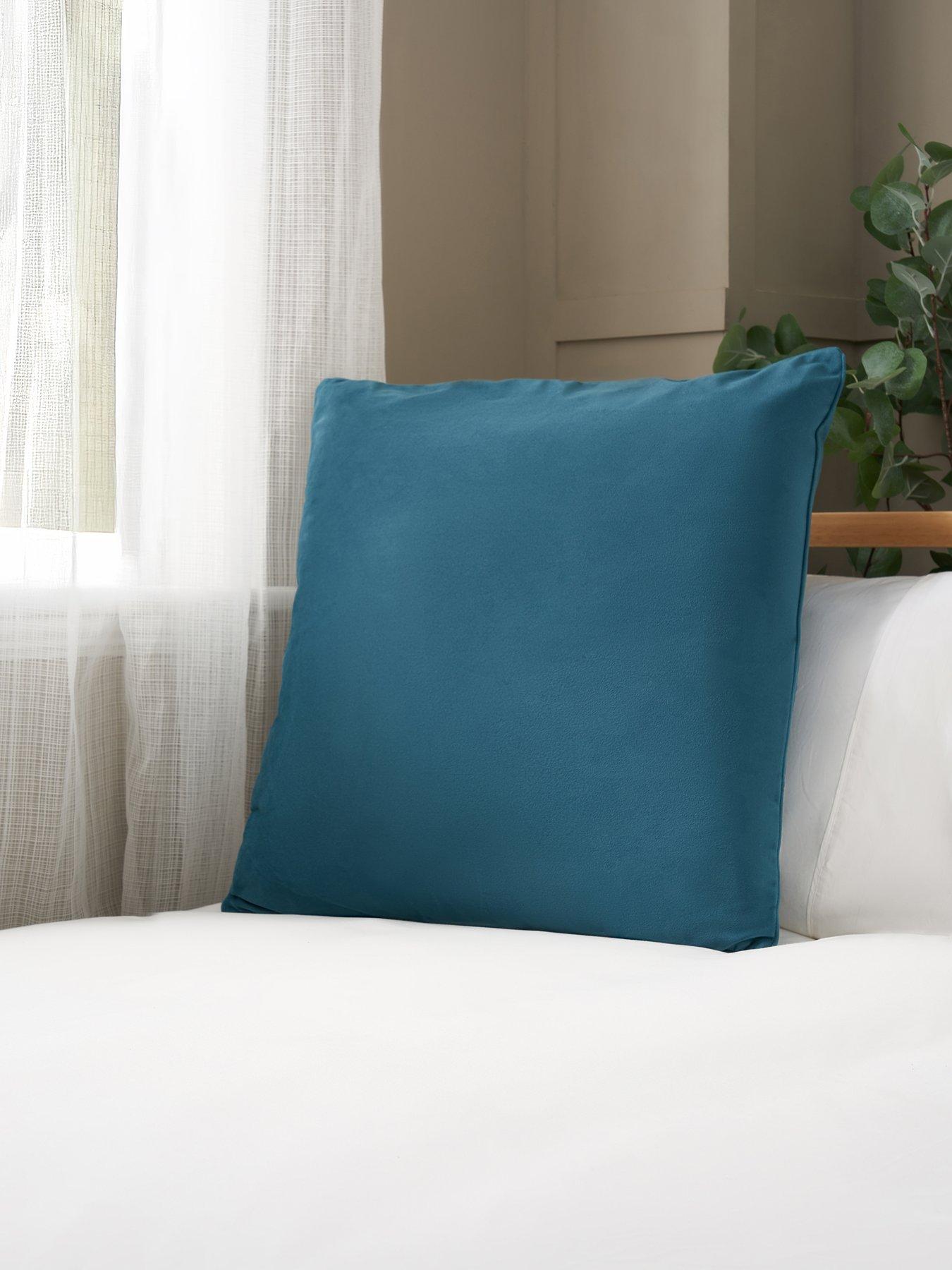 Very Home Large Piped Velour Cushion