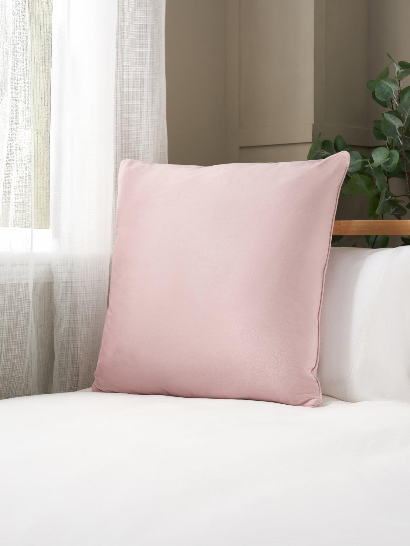 Very Home Large Piped Velour Cushion