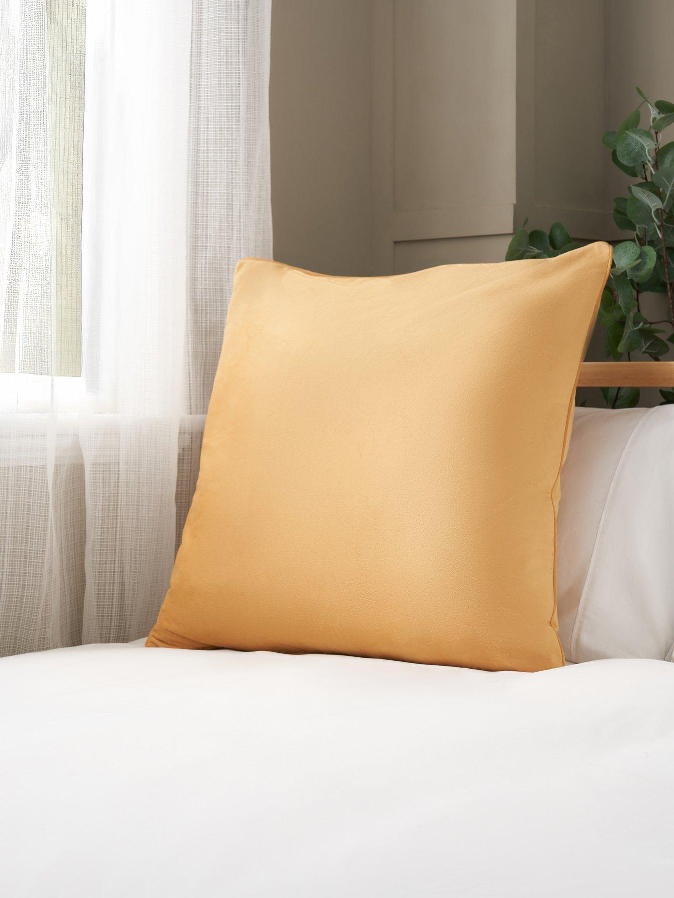 Very Home Large Piped Velour Cushion