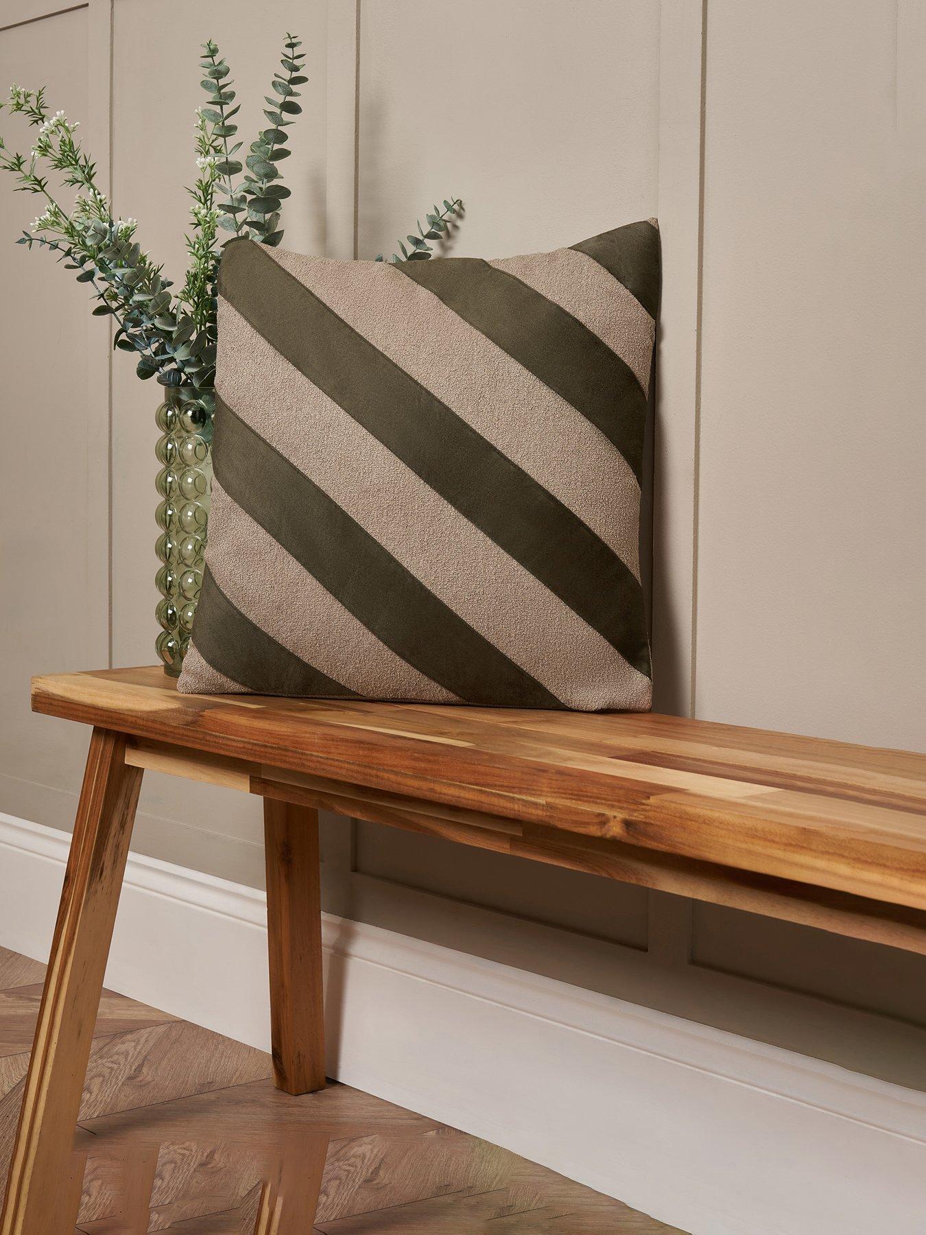 Very Home Candy Stripe Cushion