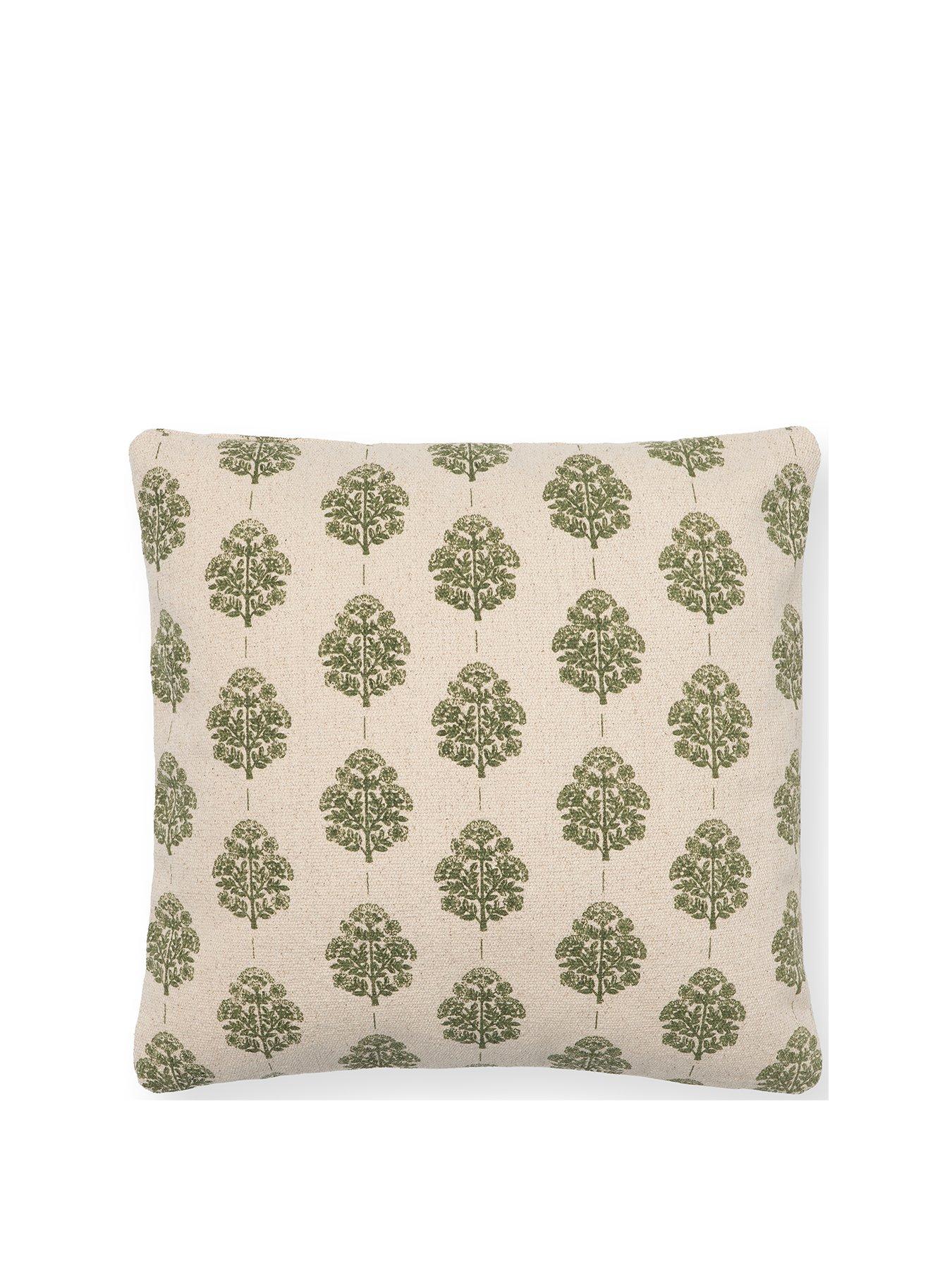 undefined Block Print Cushion