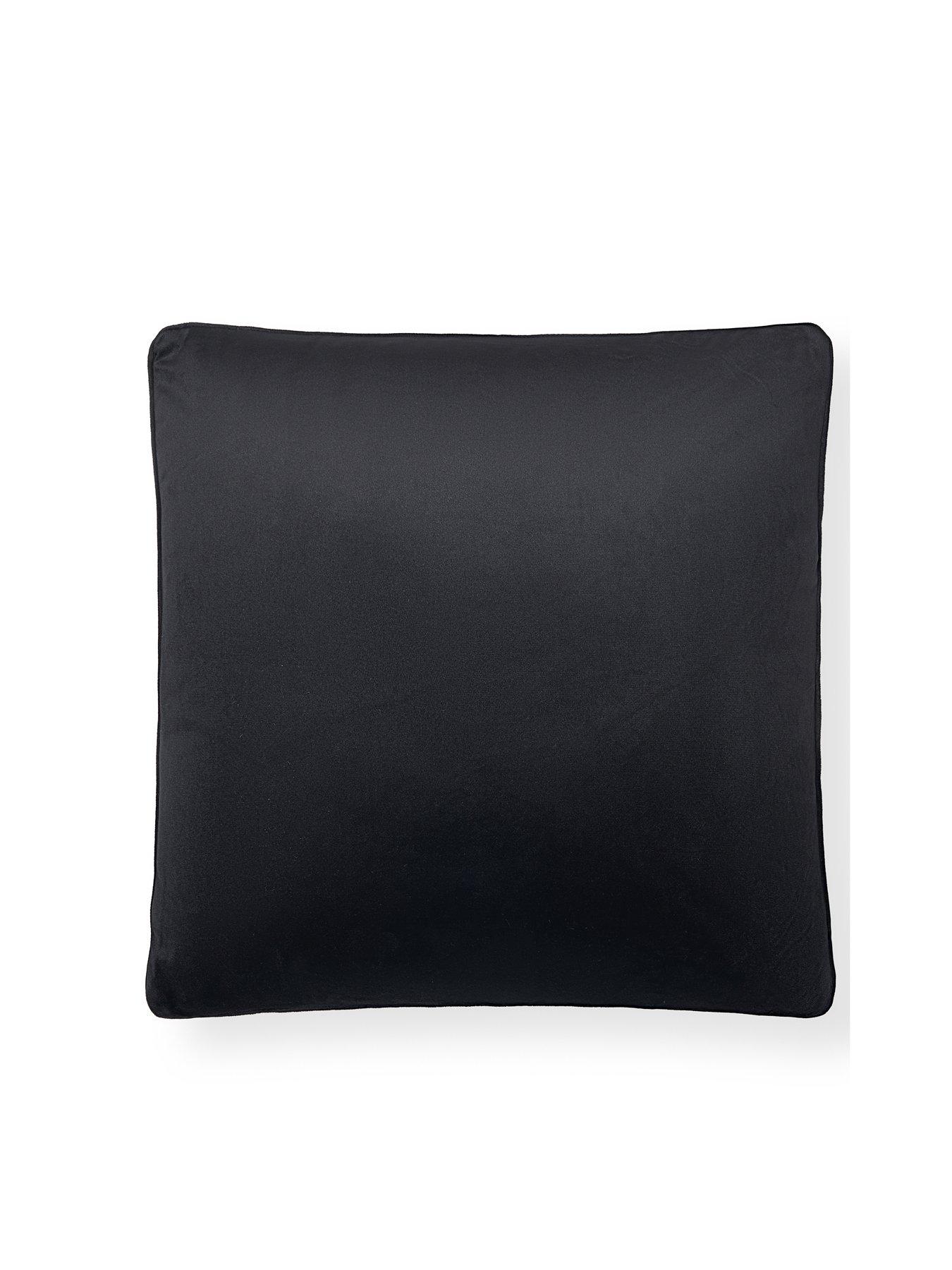 undefined Piped Velour Cushion