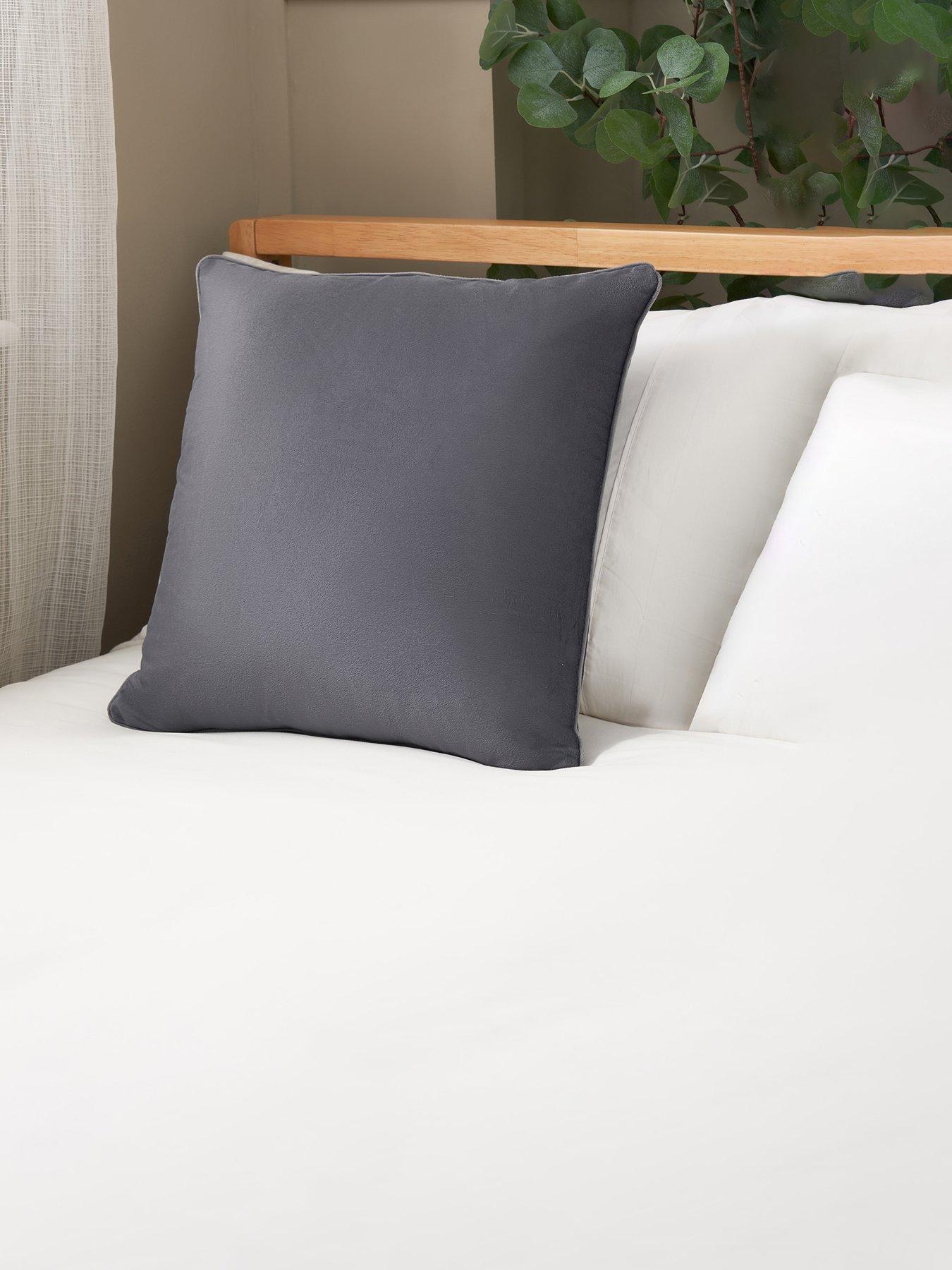 Image 1 of 6 of The Very Collection Piped Velour Cushion