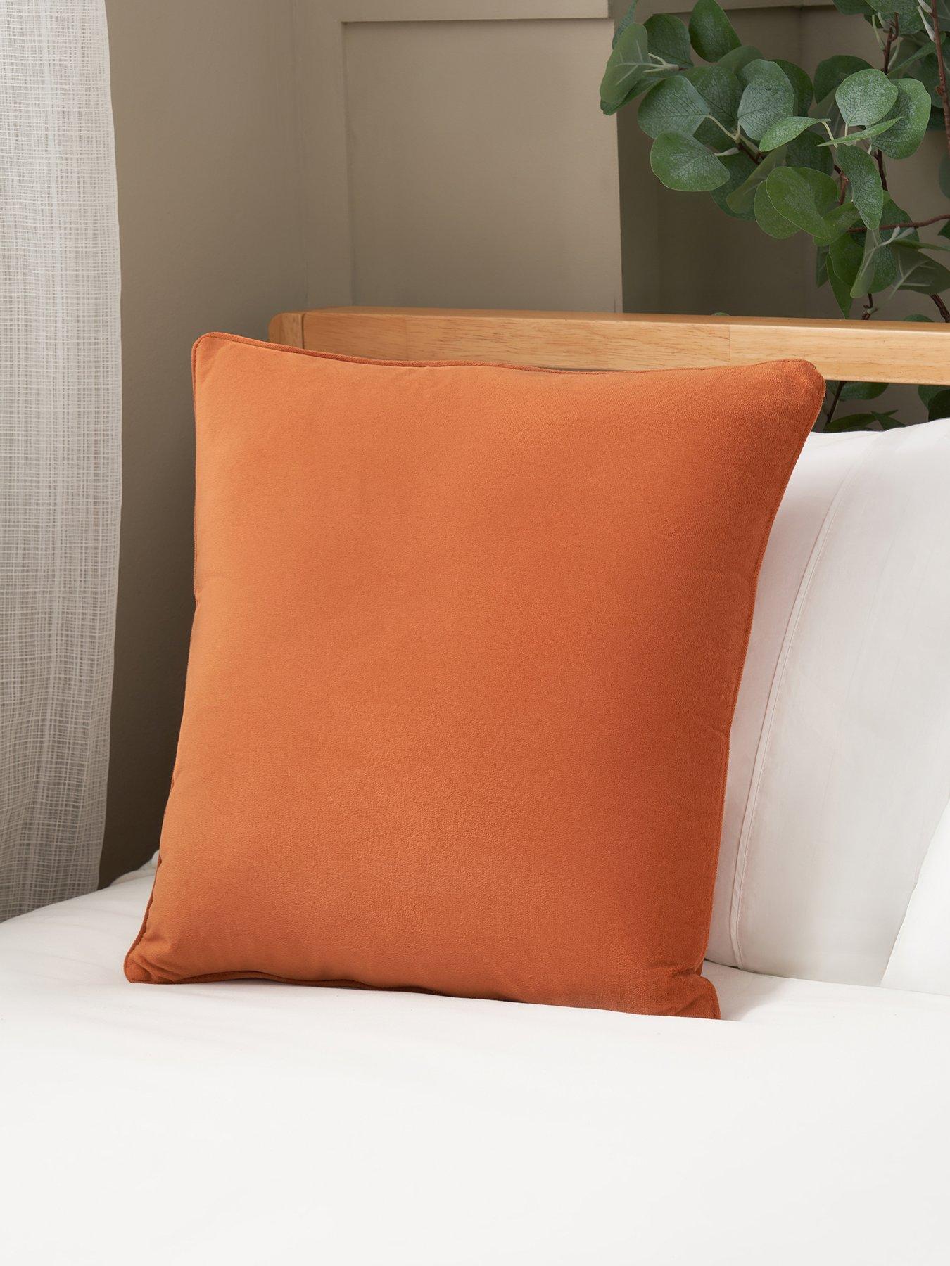 Very Home Piped Velour Cushion