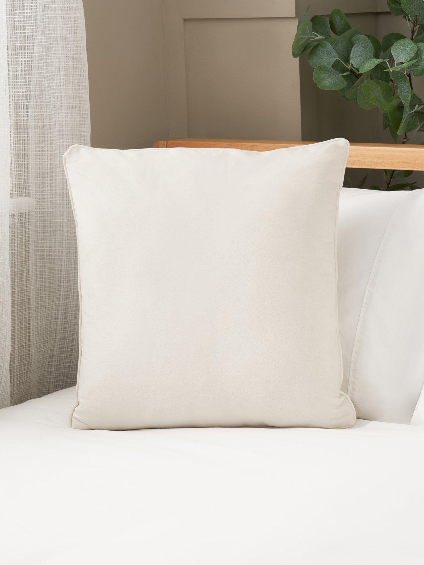 Very Home Piped Velour Cushion