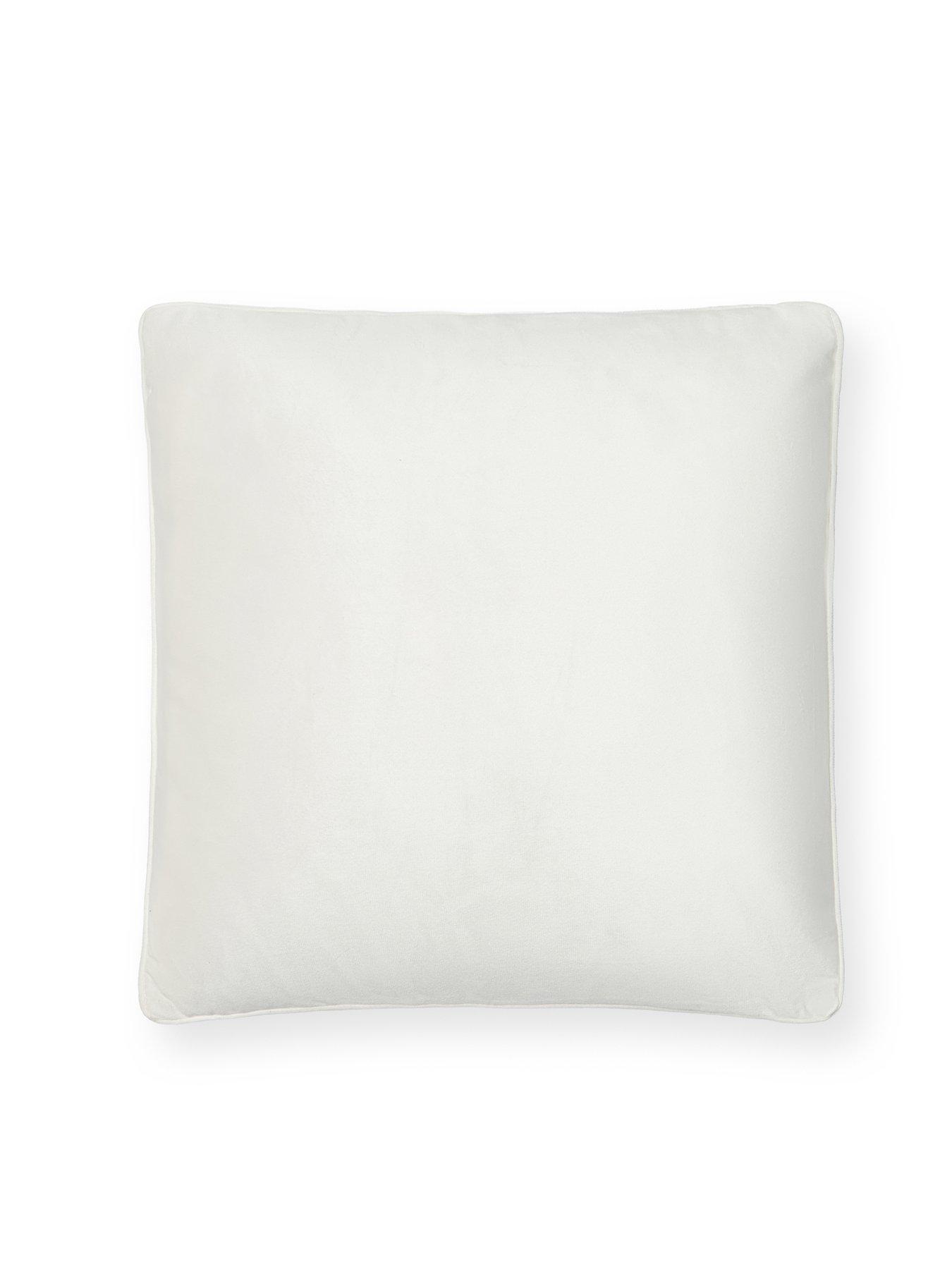 undefined Piped Velour Cushion