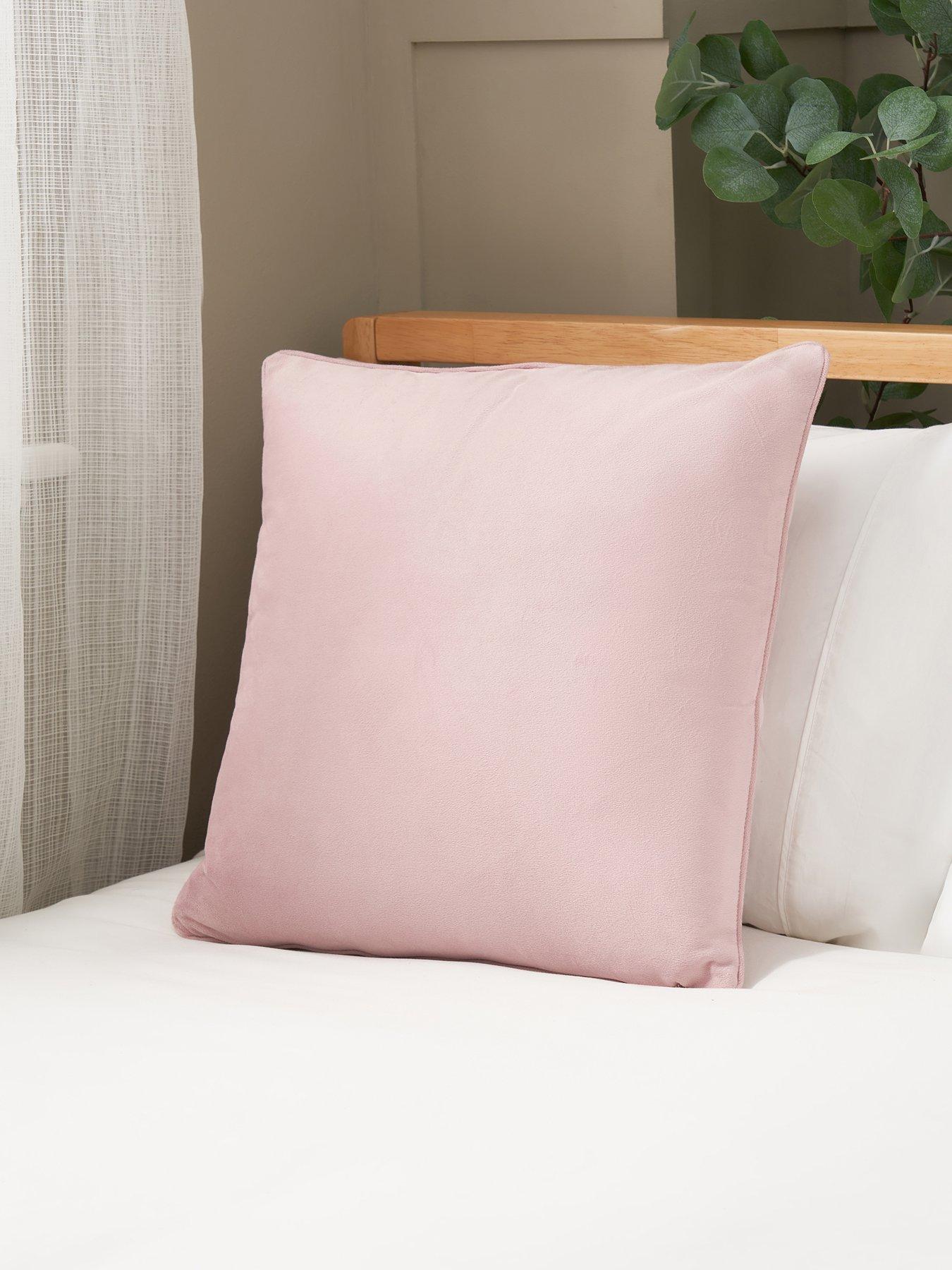 Very Home Piped Velour Cushion