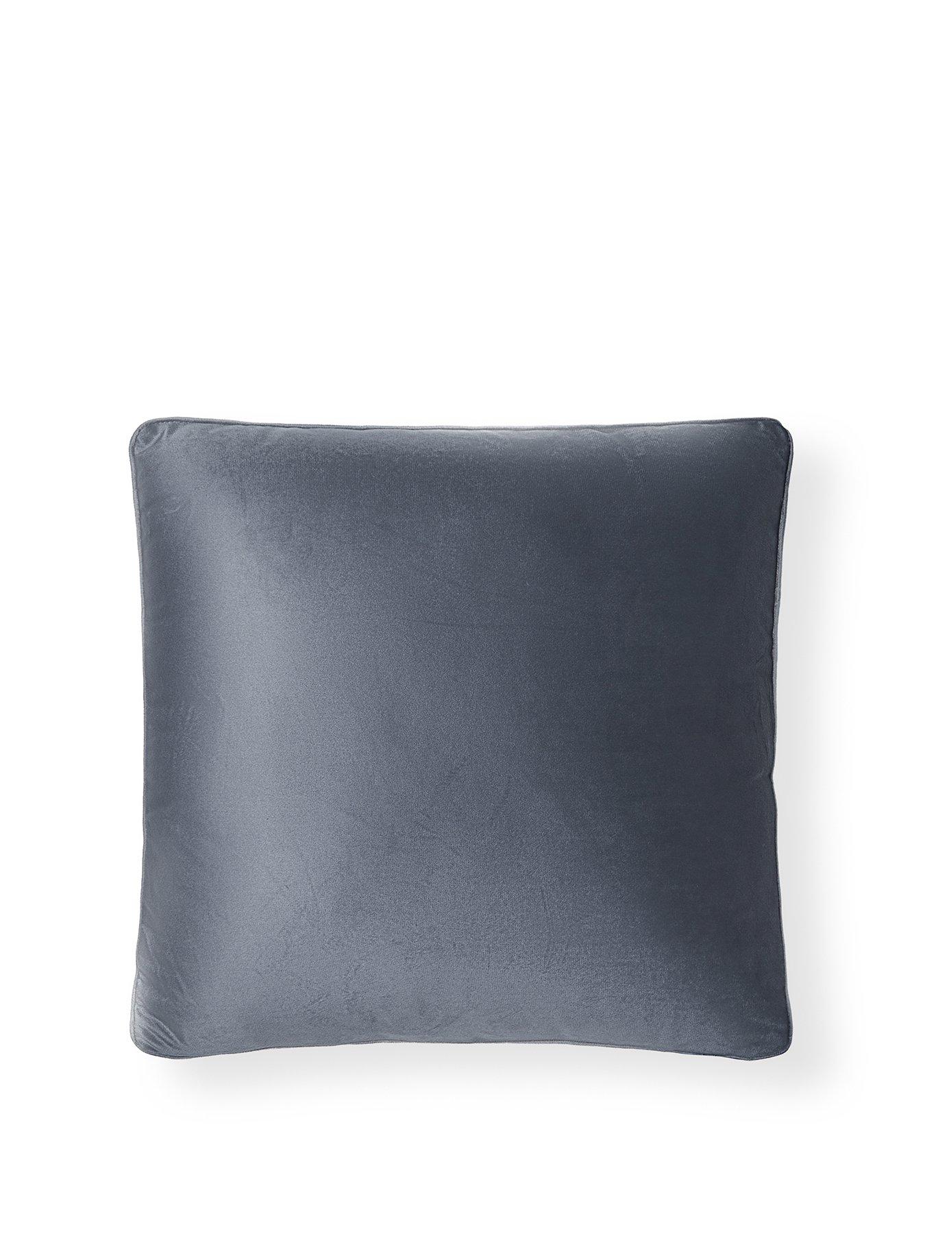 Image 2 of 6 of The Very Collection Piped Velour Cushion