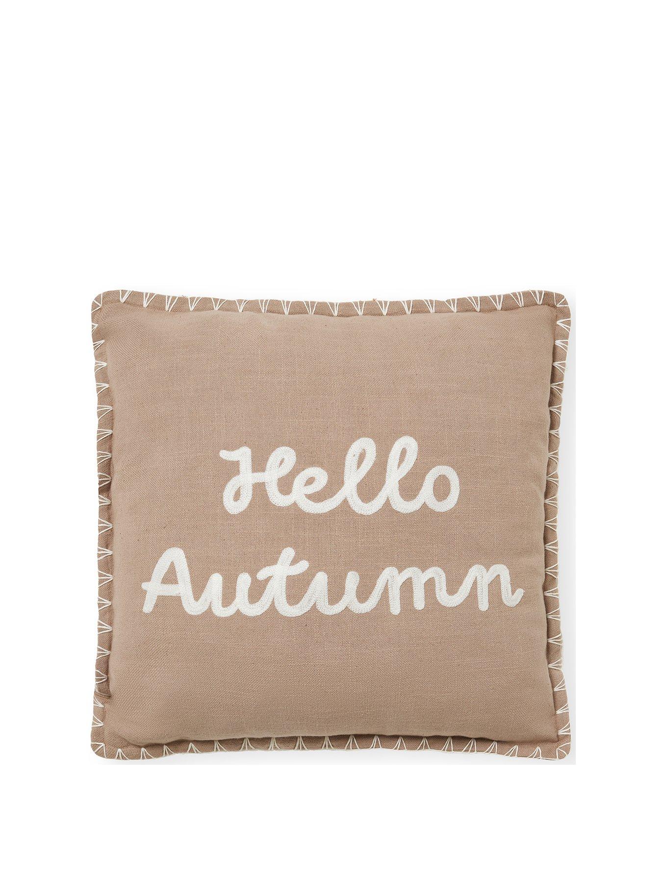 undefined Hello Autumn Cushion