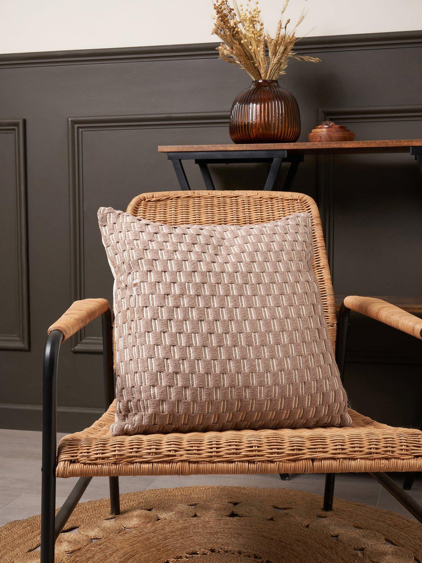 Very Home Retreat Woven Cushion