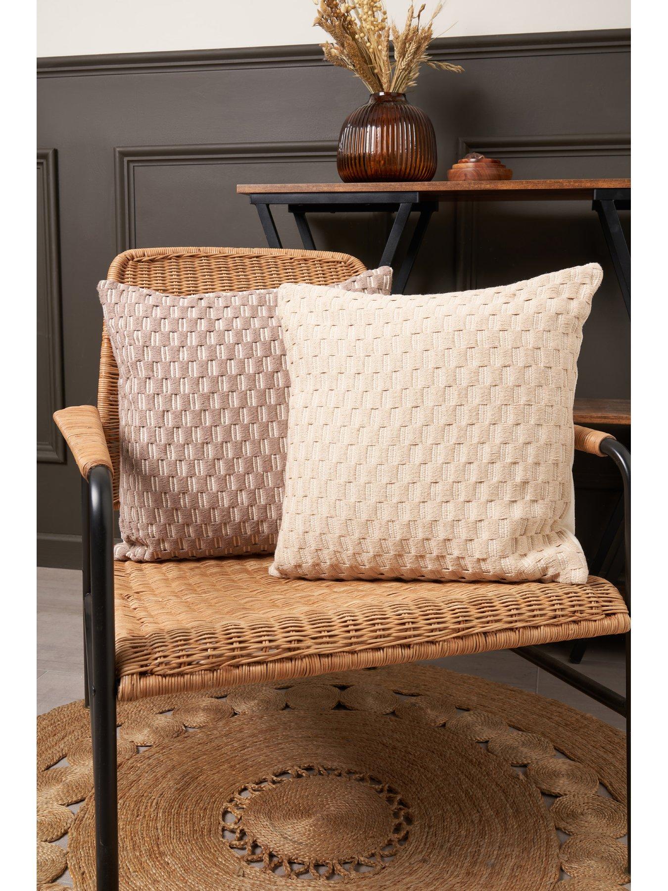 Image 4 of 6 of The Very Collection Retreat Woven Cushion