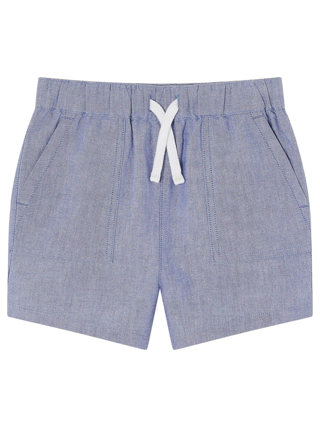 undefined Boys Chambray Shorts - Blue