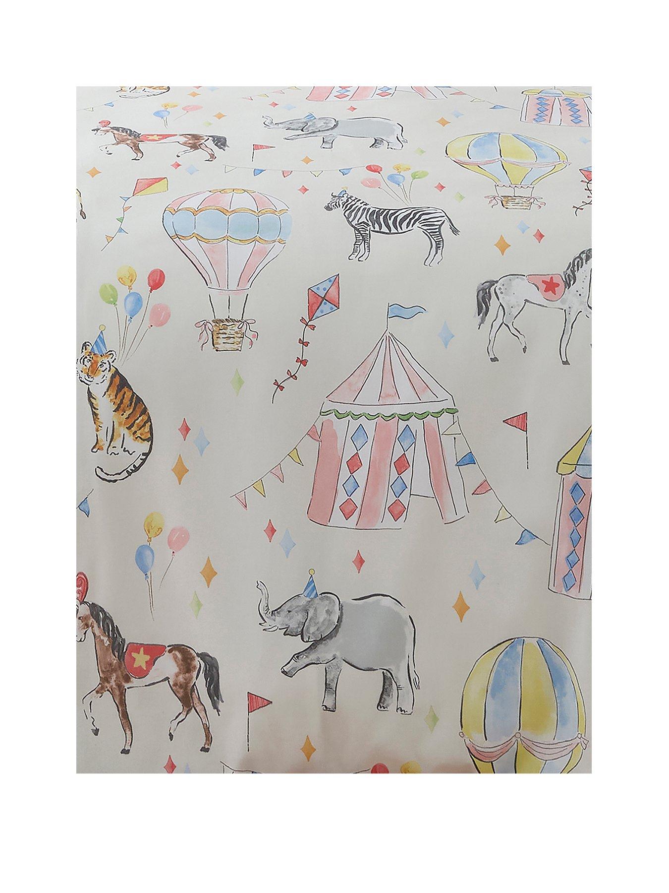 Image 2 of 3 of Bedlam Circus Time -Easy Care Single Duvet Cover Set