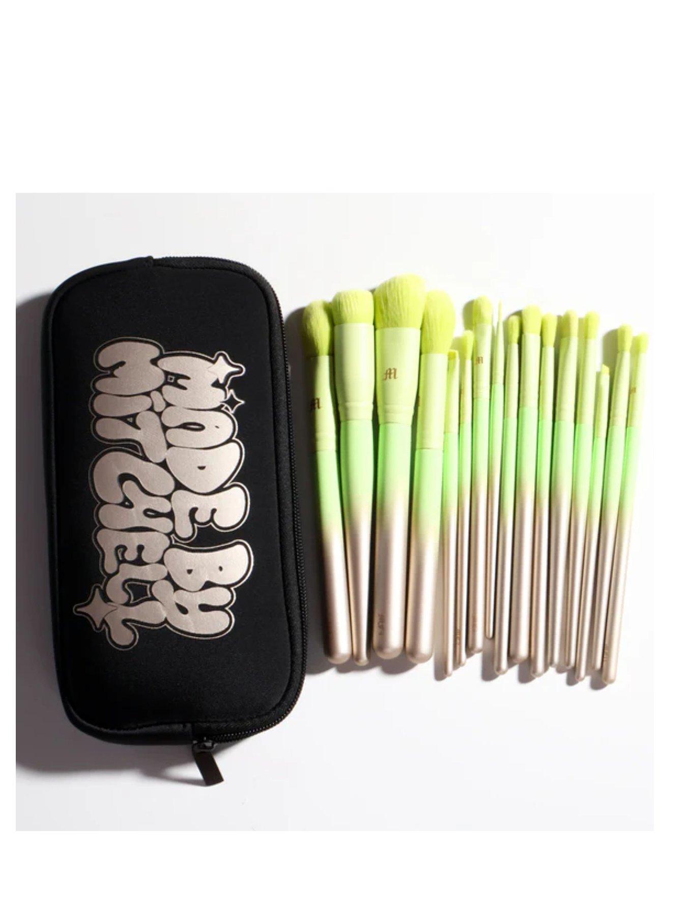 undefined 16 Piece Ombre Brush Set with Matching Blursh Blusher and Beauty Blender