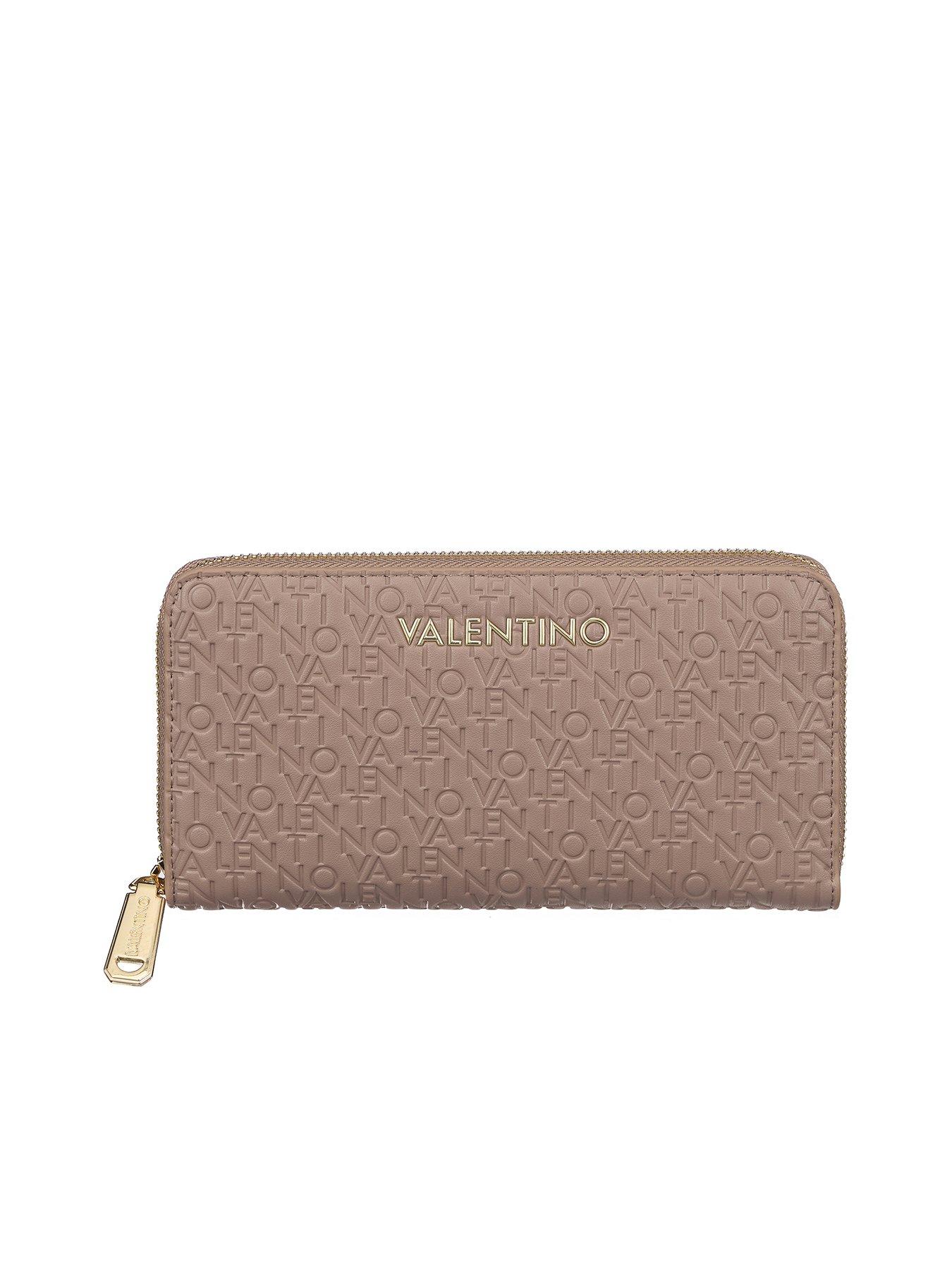 Valentino Falak Re Zip Around Wallet - Brown