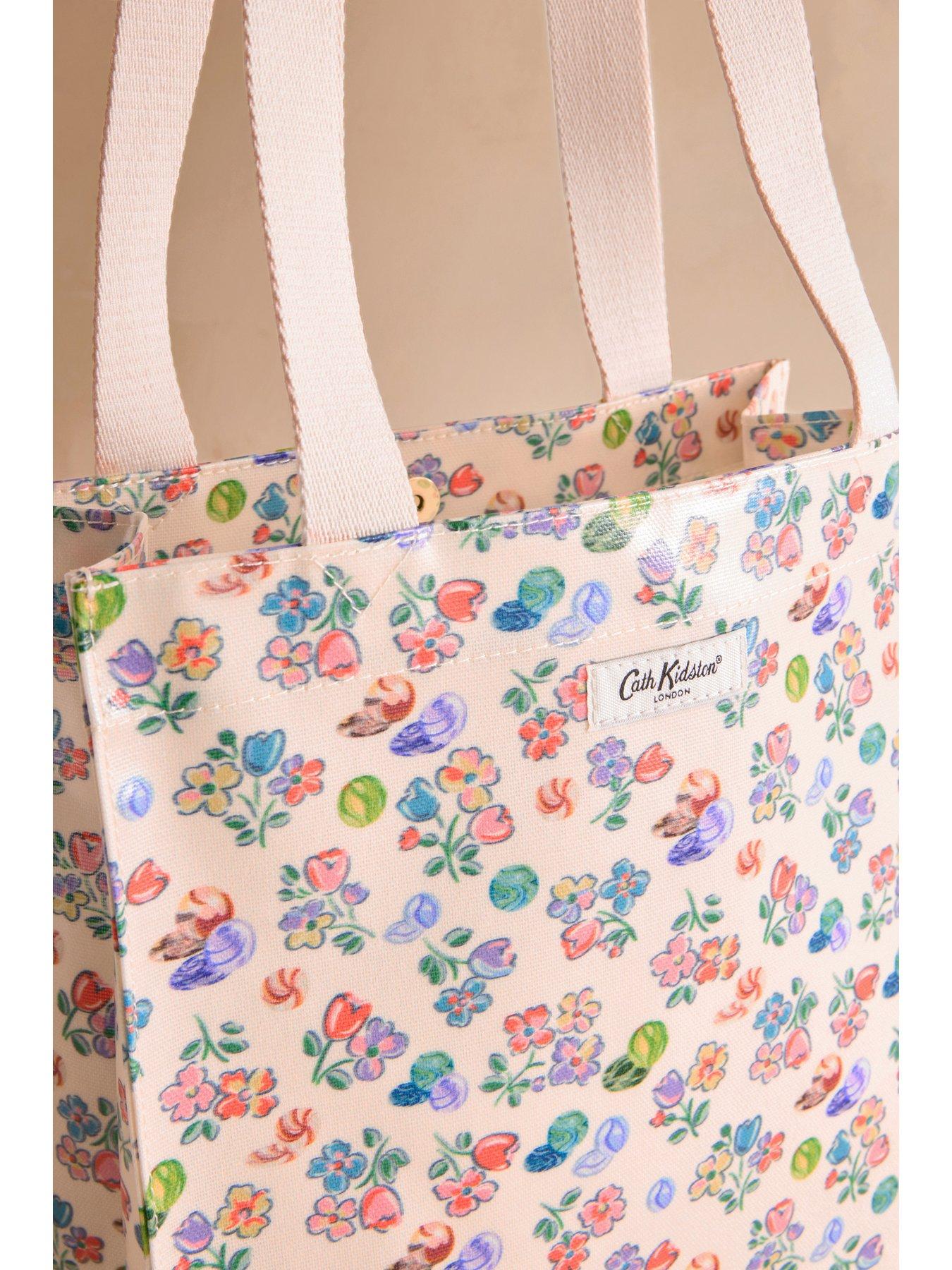 Cath Kidston Marble Print Medium Tote Book Bag Grey Very