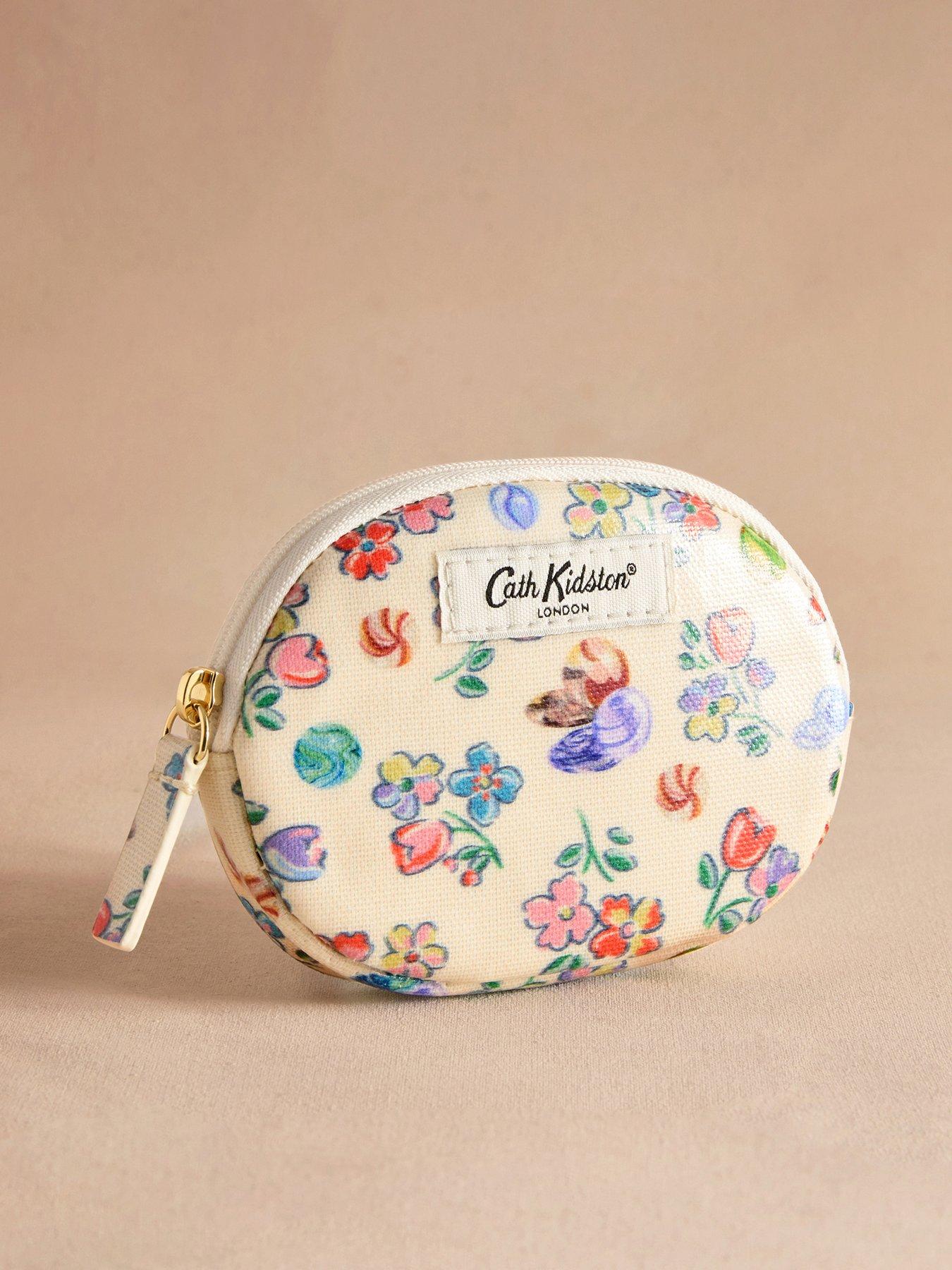 undefined Marble Round Pocket Purse - Grey