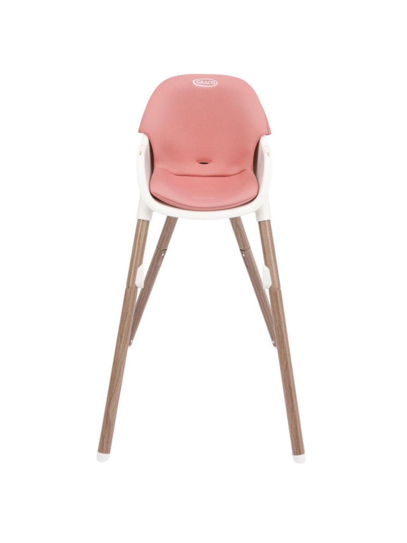 Image 5 of 8 of Graco Presti 3-in-1 Highchair - Dusty Rose