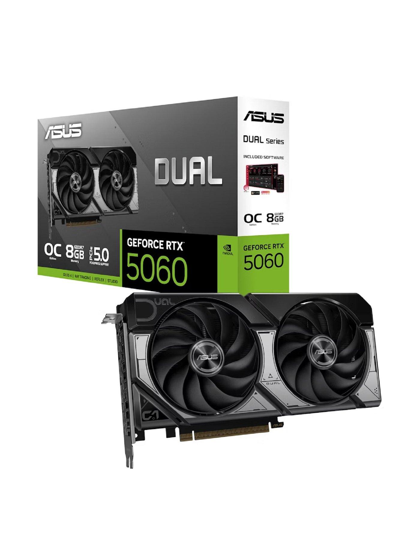 Image 1 of 7 of Asus RTX 5060 8GB DUAL OC Graphics Card