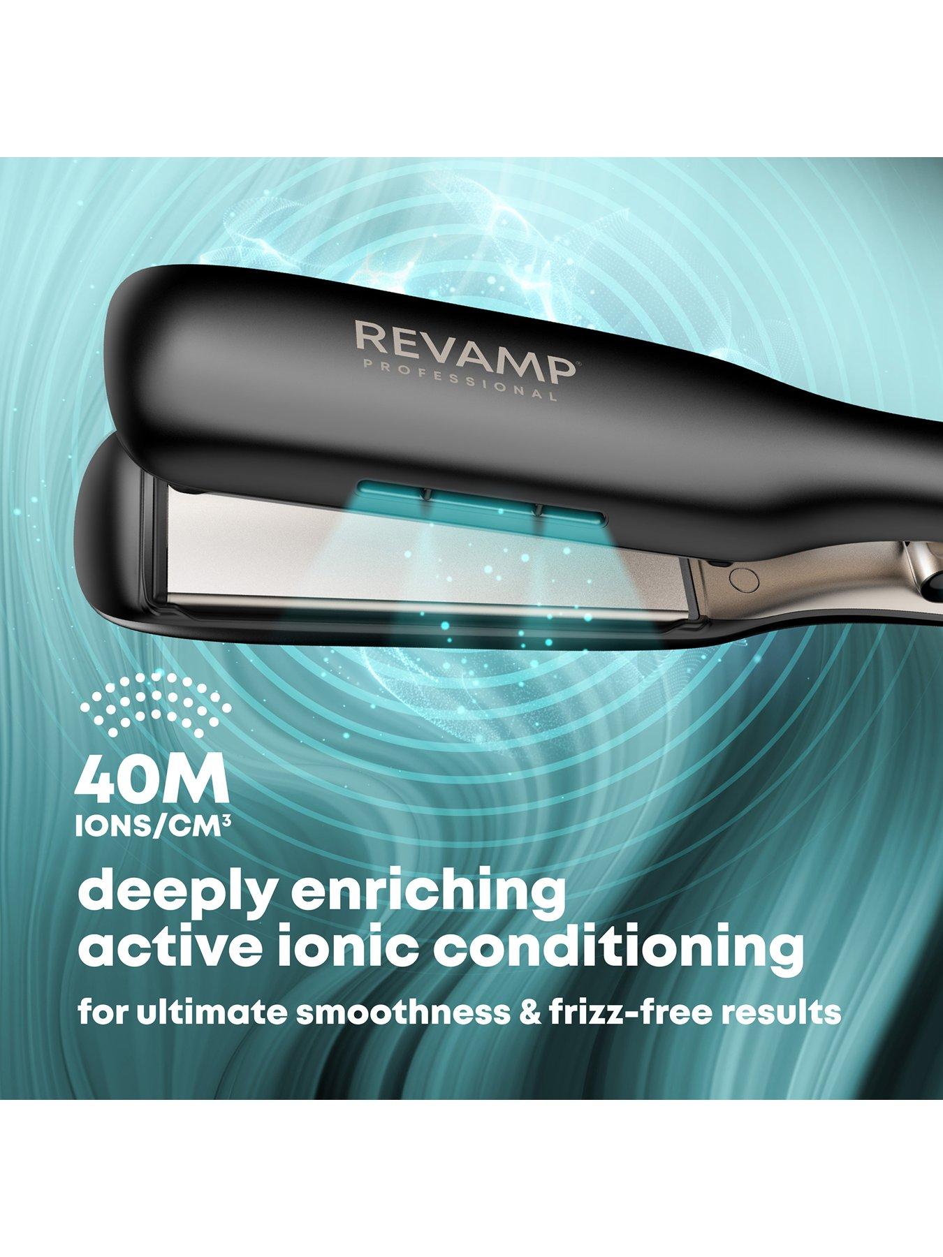 Image 4 of 8 of Revamp ENIGMA Tri-Care Wide Ceramic Infrared Straightener