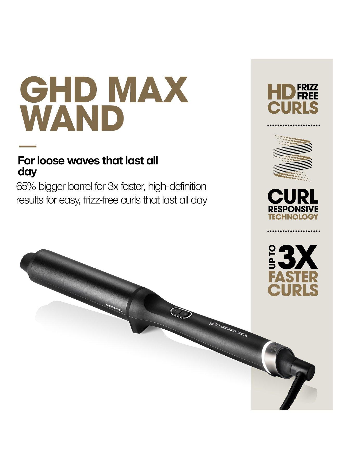 Image 3 of 6 of ghd NEW Chronos Curve Max Wand - 38mm Hair Curler