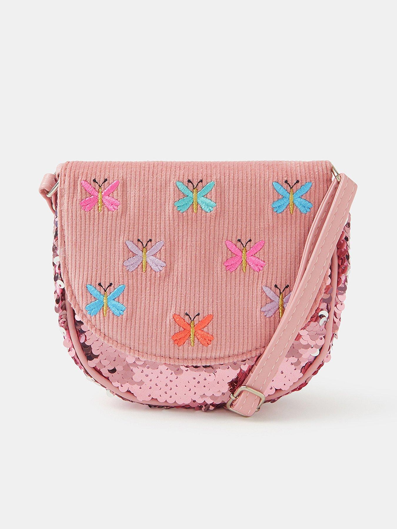undefined Girls Butterfly Cross Body Bag - Multi