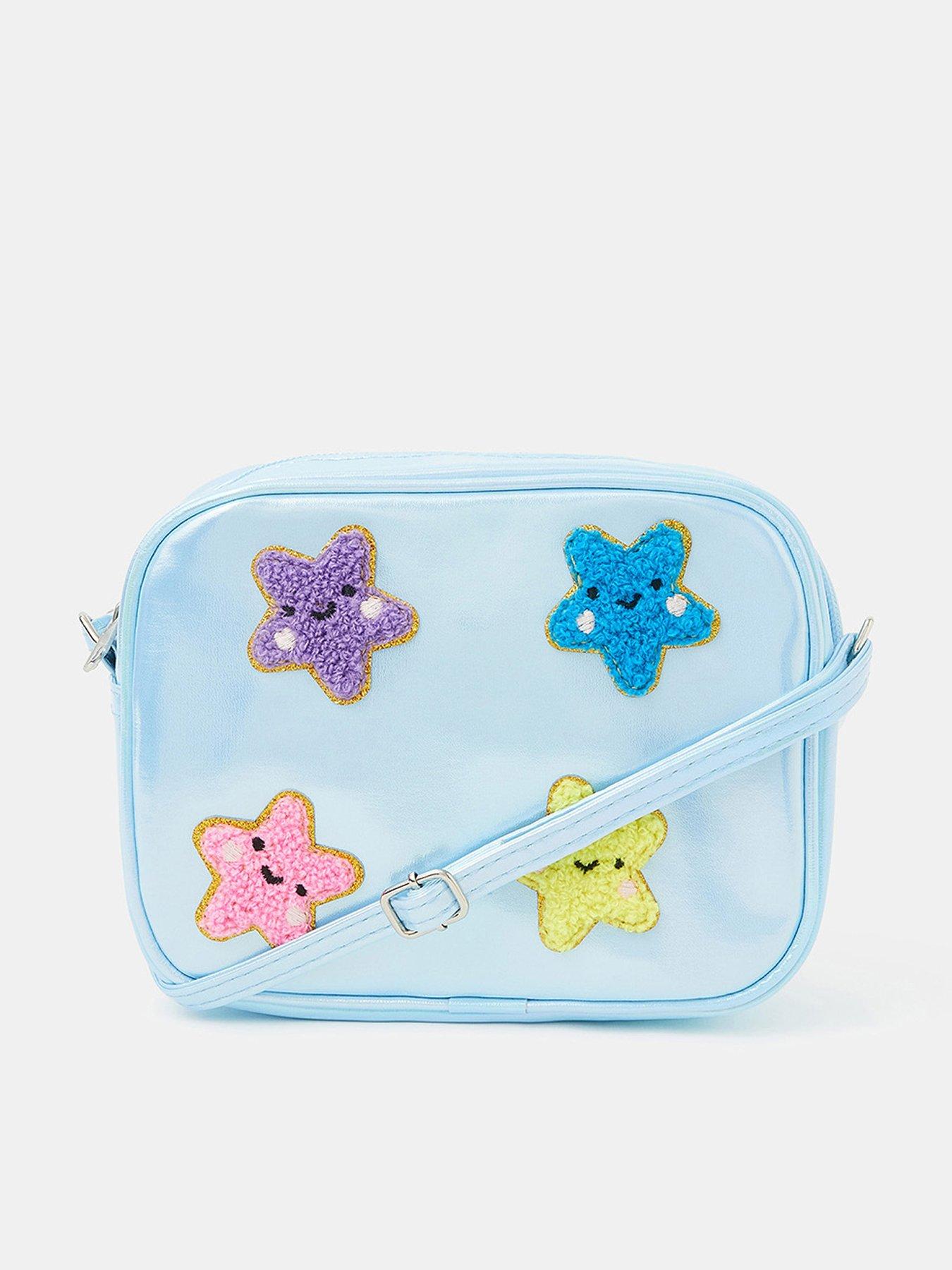 Image 1 of 4 of Accessorize Girls Star Camera Bag - Blue