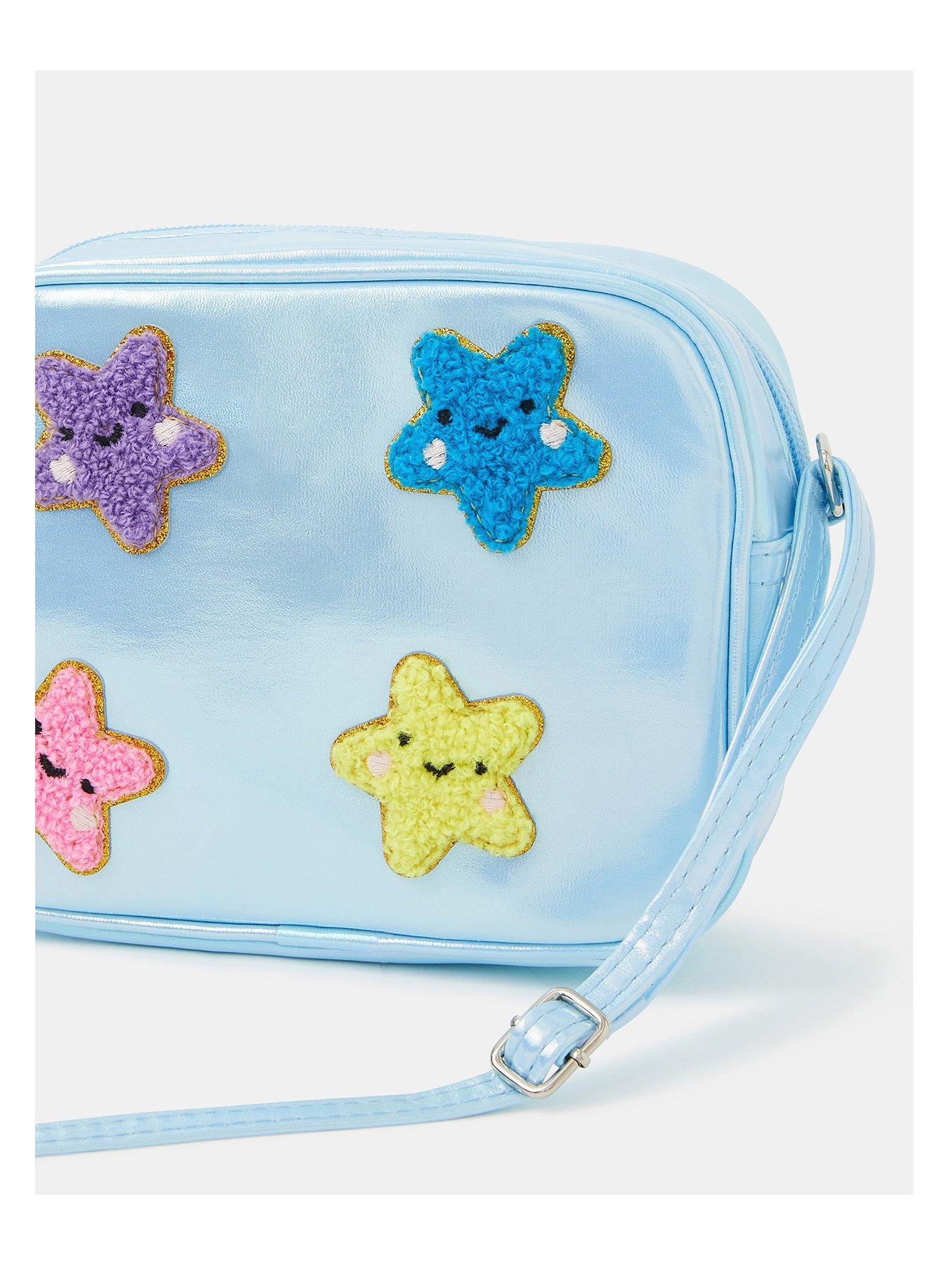 Image 3 of 4 of Accessorize Girls Star Camera Bag - Blue